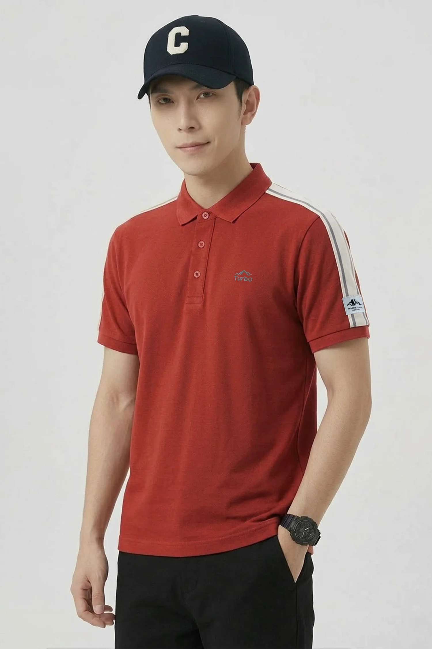 Turbo Exclusive Emerald Men's Polo T-Shirt* - Image 9