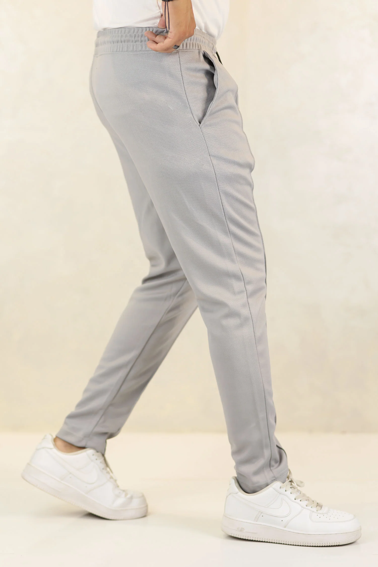 Turbo Fashion Smart Slim Fit Trouser In Grey - Image 4