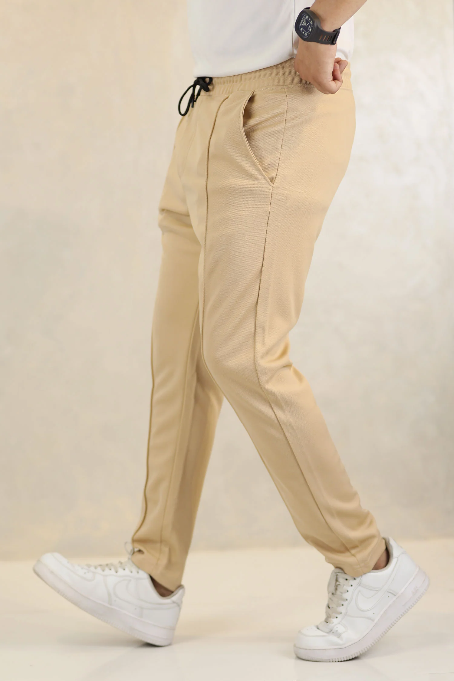 Turbo Fashion Smart Slim Fit Trouser In Skin - Image 4