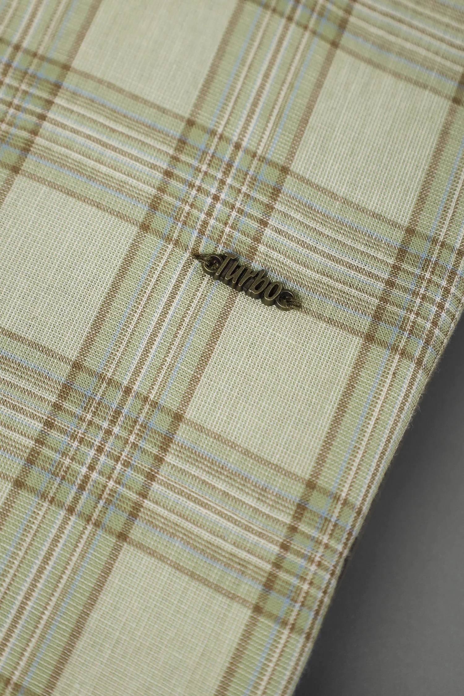 Turbo FearLess Checked Long Sleeve Cotton Casual Shirt - Image 3