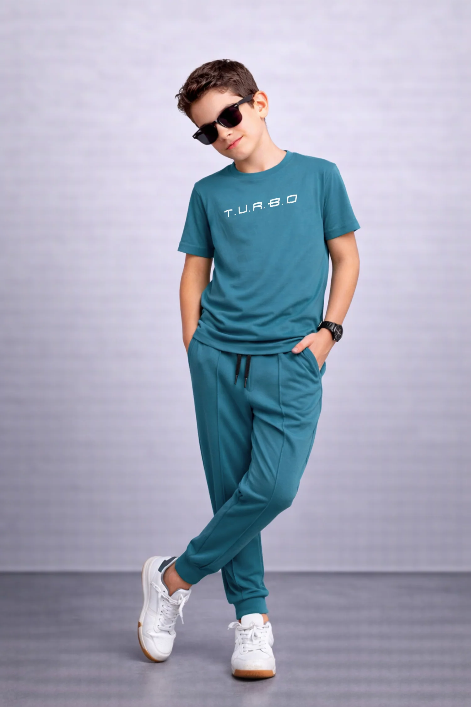 Turbo Fitness Pro Activity Younger Kids Tracksuit - Image 10