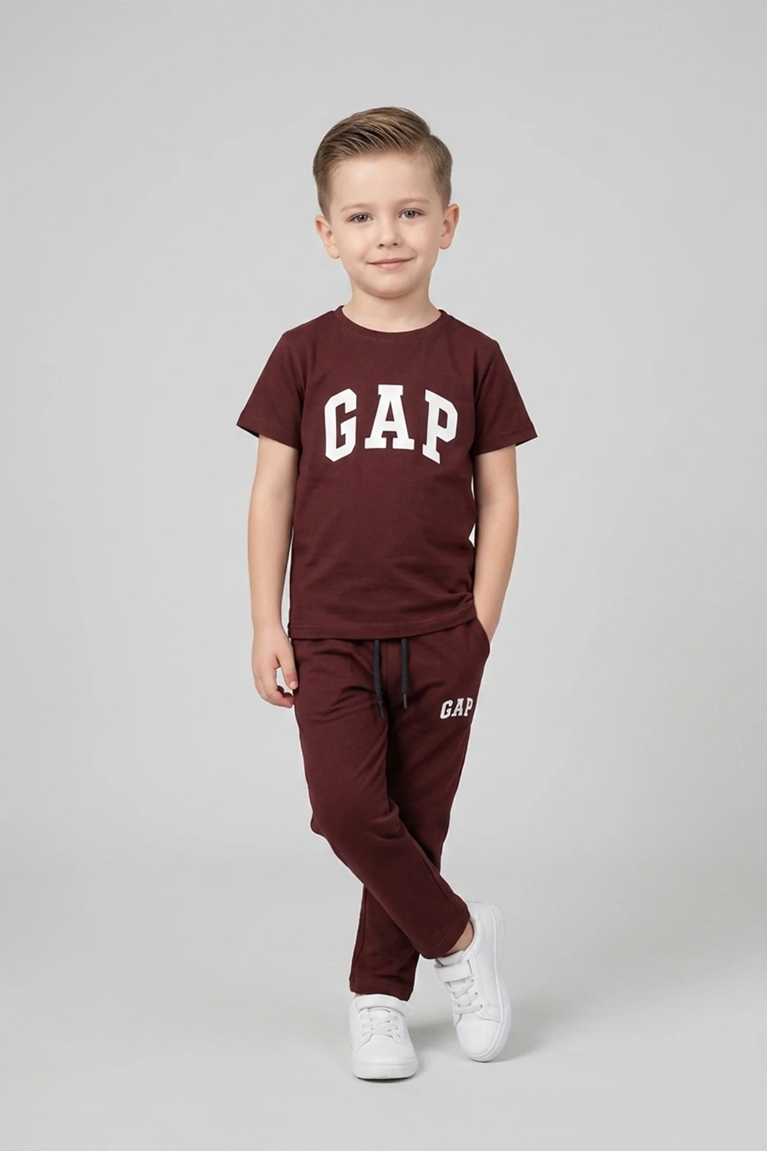Gap Heritage Logo Younger Kids Co-Ord Set - Image 10