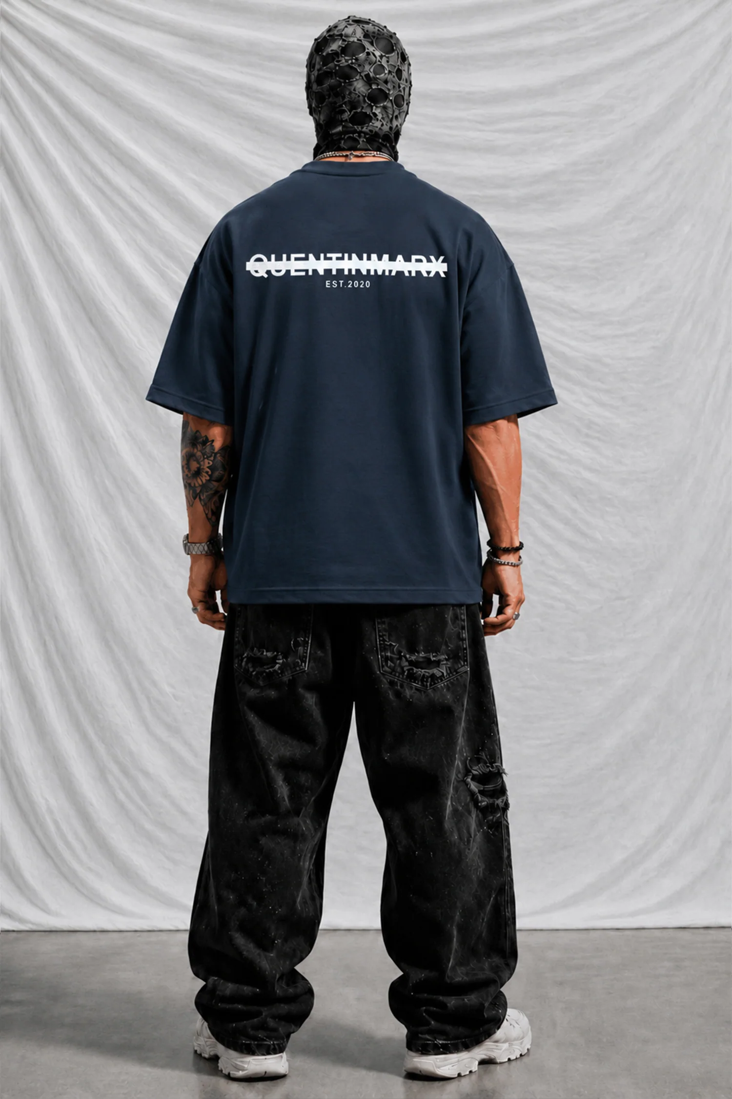 Turbo Forever Striving Oversize Men's Tee - Image 13
