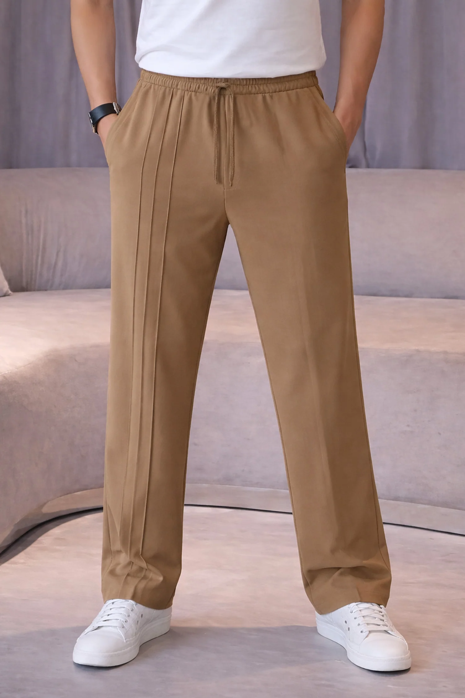 Turbo Side Tapes Loose Bottom Trouser - Image 6