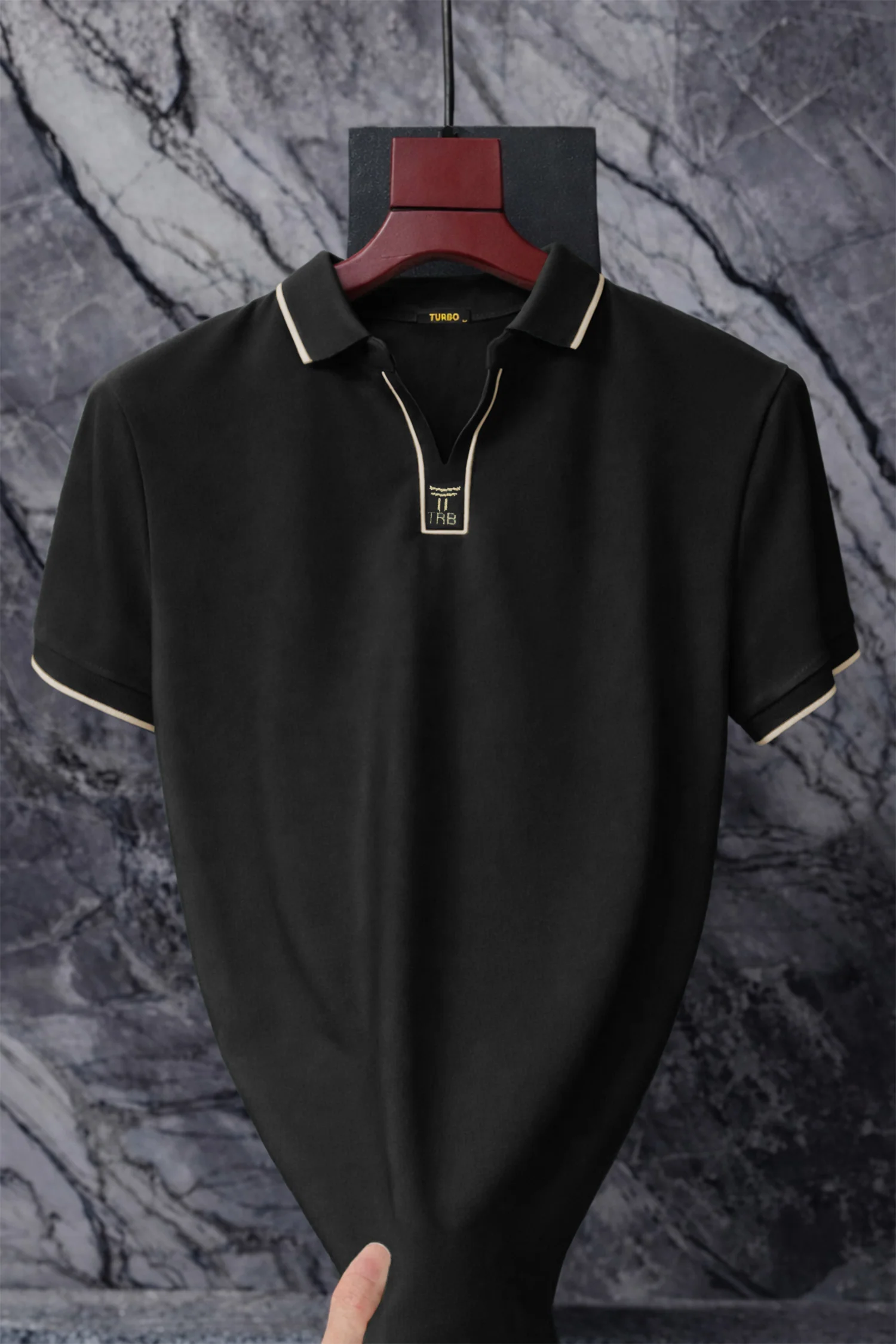 Turbo Johnny Collared Style Men's Polo T-Shirt - Image 5