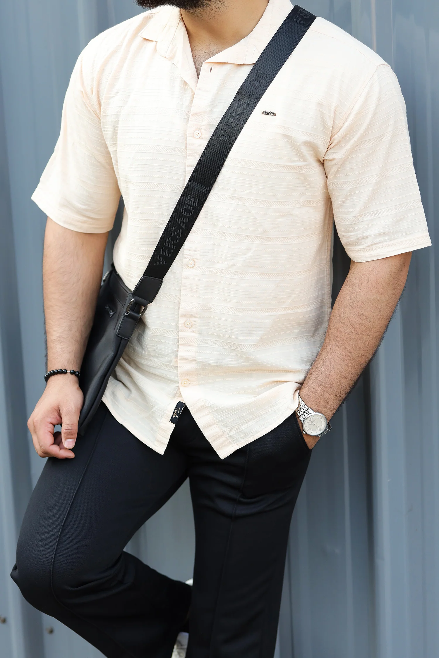 Turbo Knit Craft Crochet Casual Shirt - Image 9