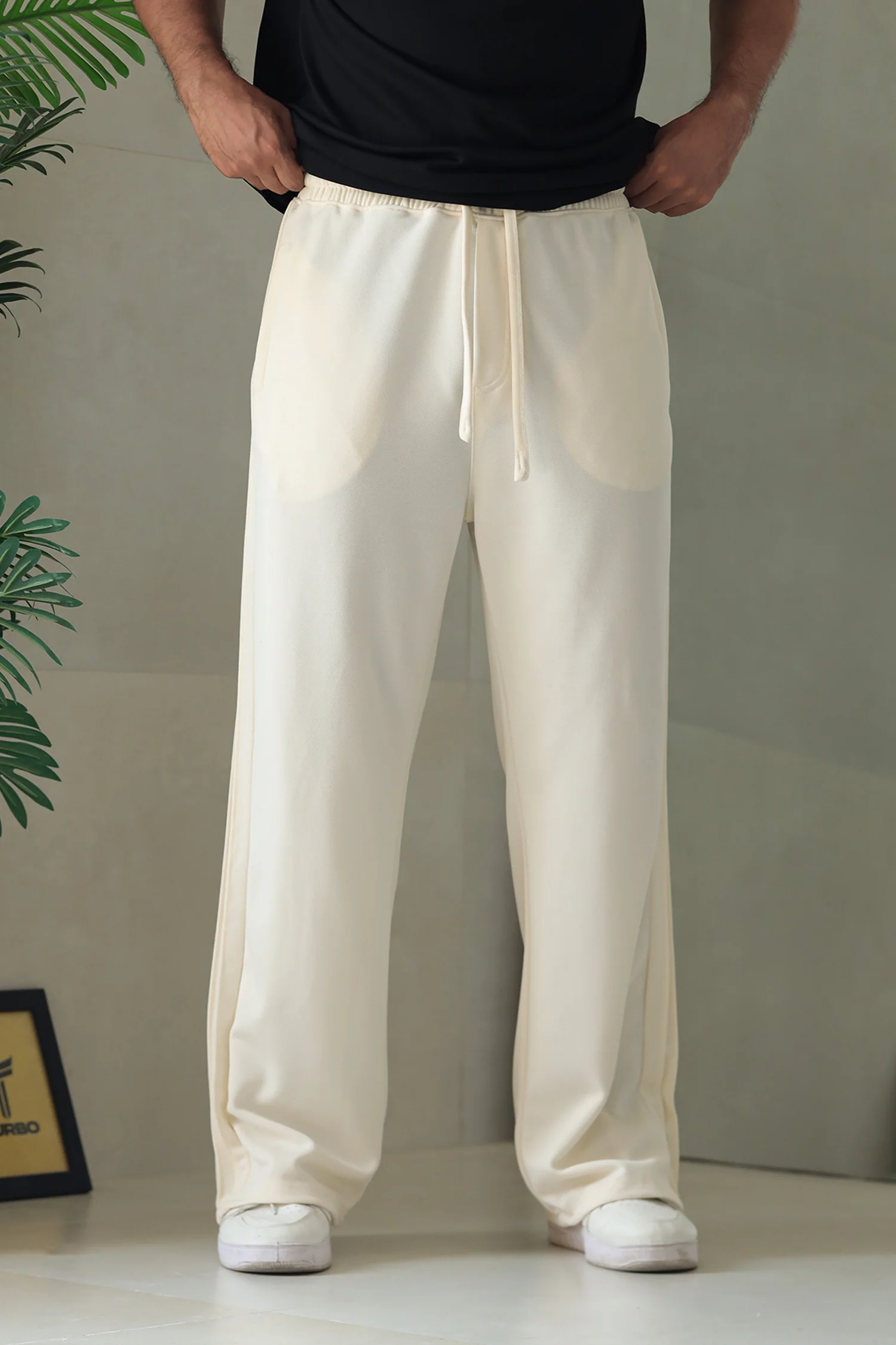 Turbo Triple Side Stripe Loose Bottom Trouser - Image 10