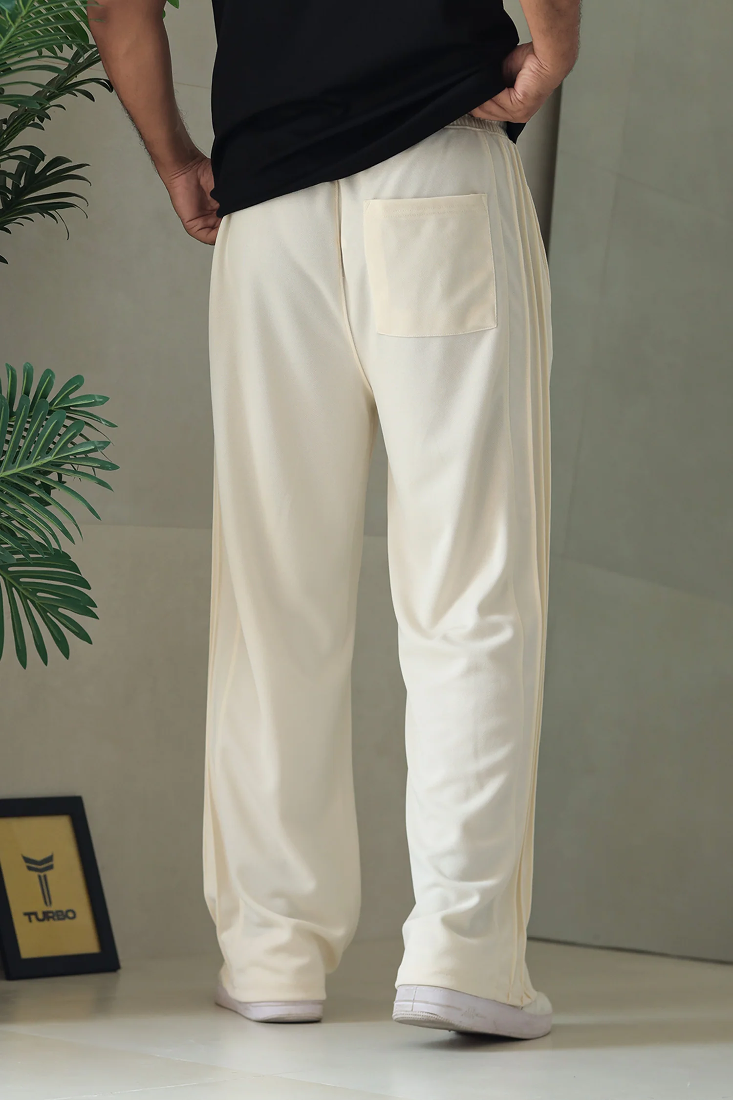 Turbo Triple Side Stripe Loose Bottom Trouser - Image 11
