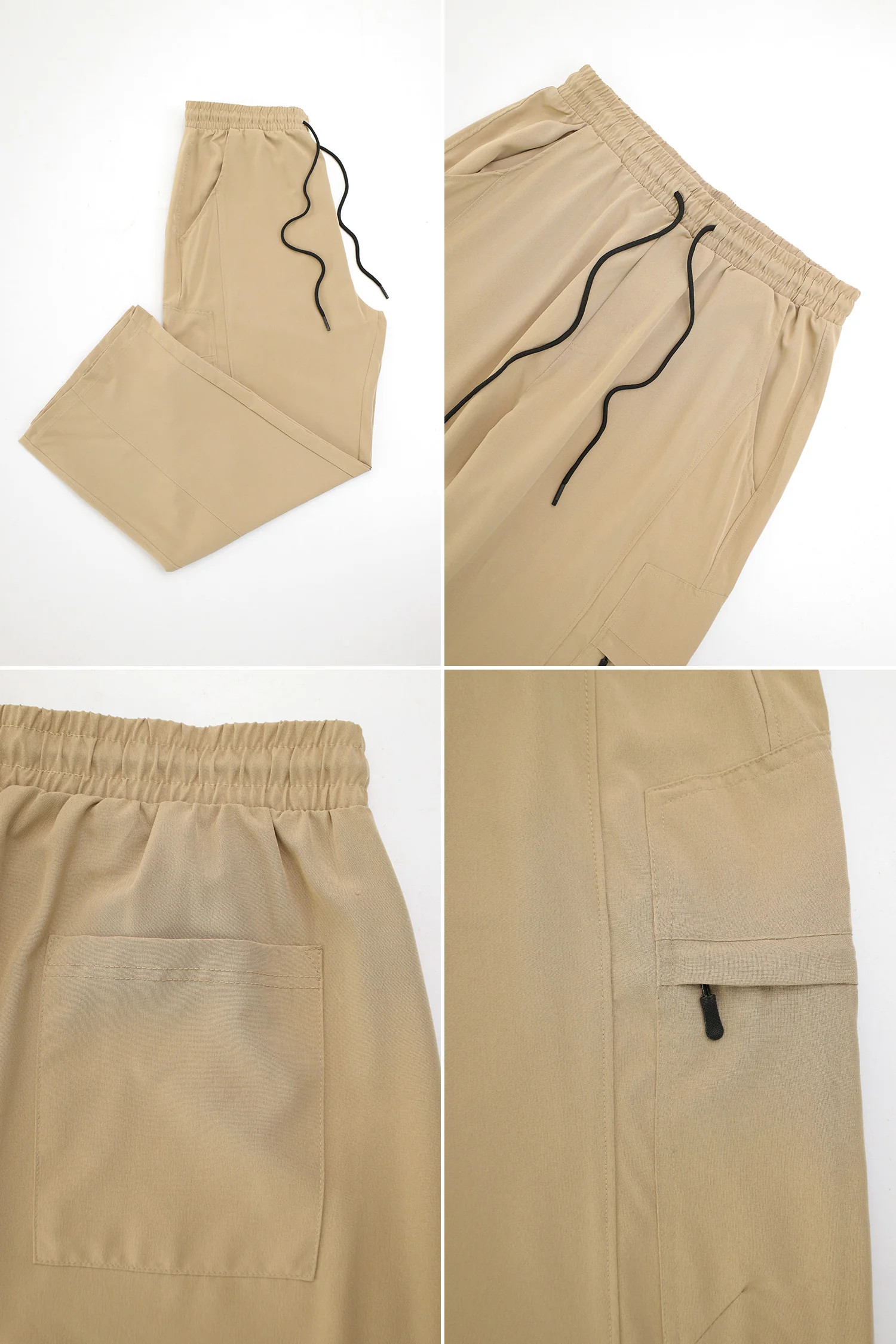 Turbo Lightweight Drawstring Baggy Style Trouser - Image 8