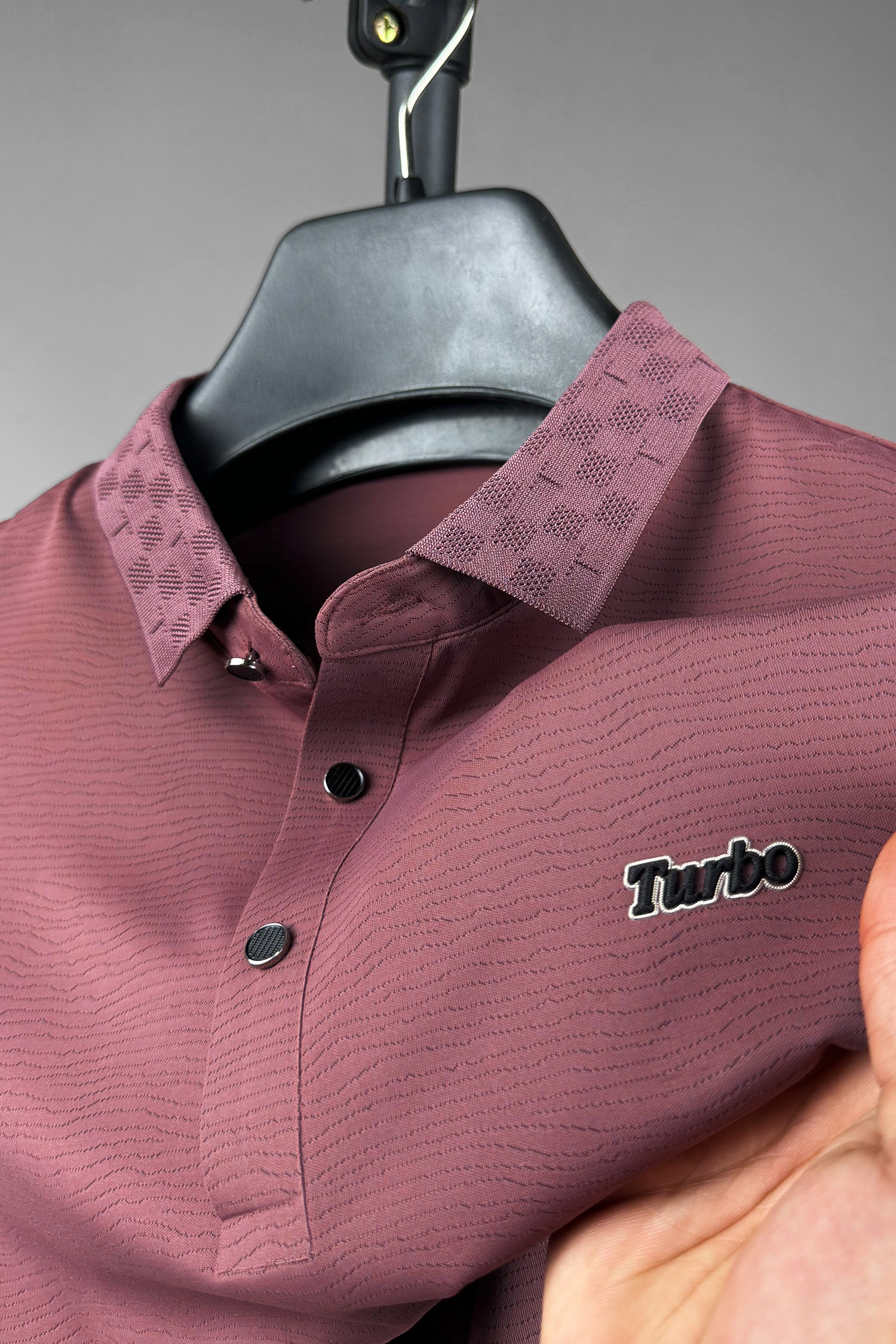 Turbo Luxury Breathable Stitchless Men's Polo Shirt - Image 14