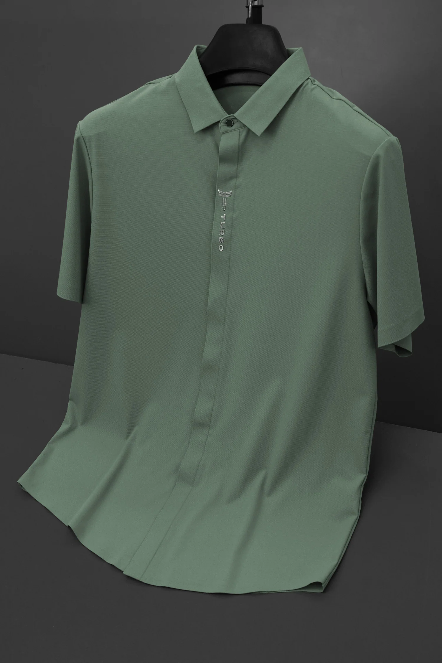 Turbo Luxury Textured Summer Casual Shirt* - Image 11