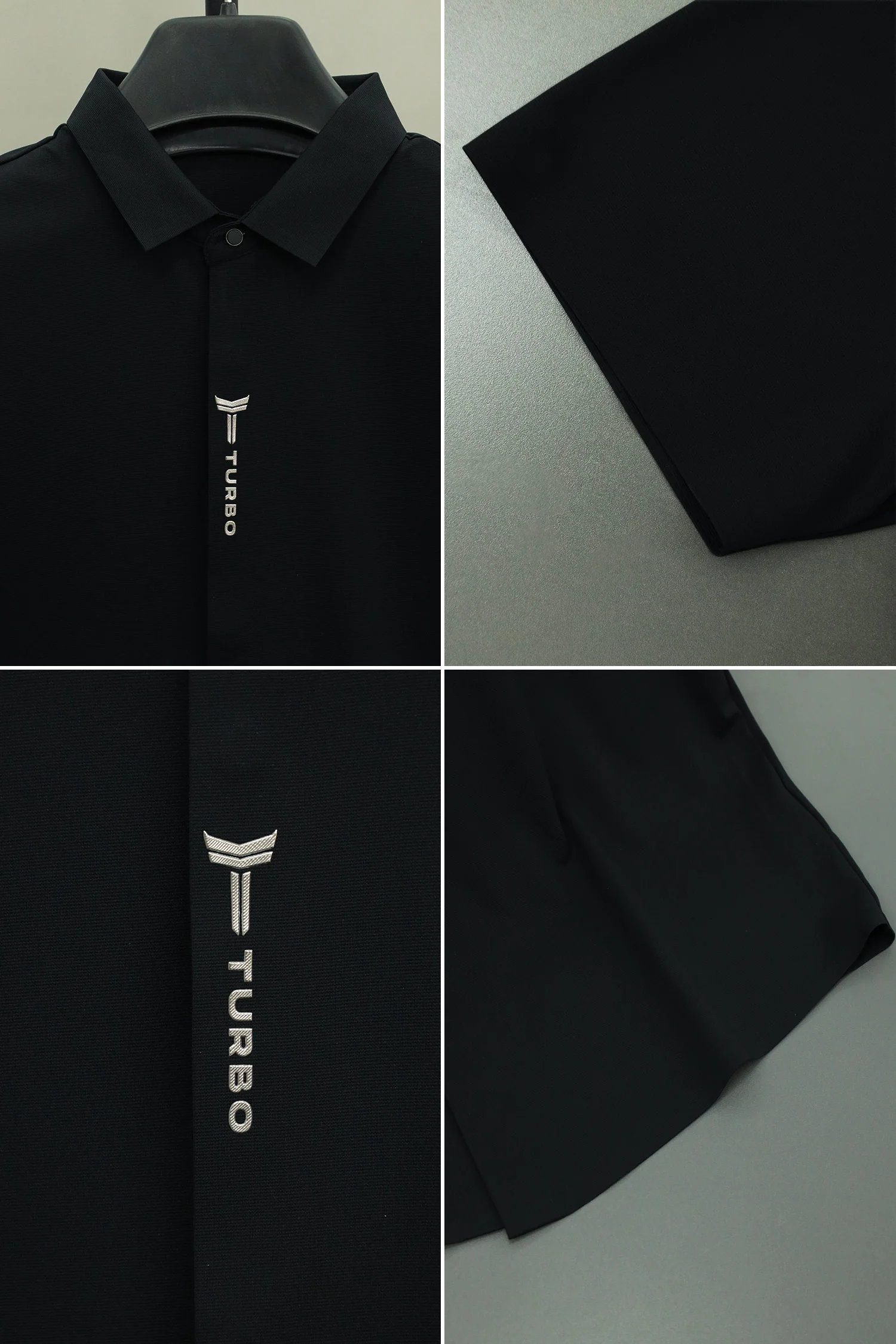 Turbo Luxury Textured Summer Casual Shirt* - Image 6