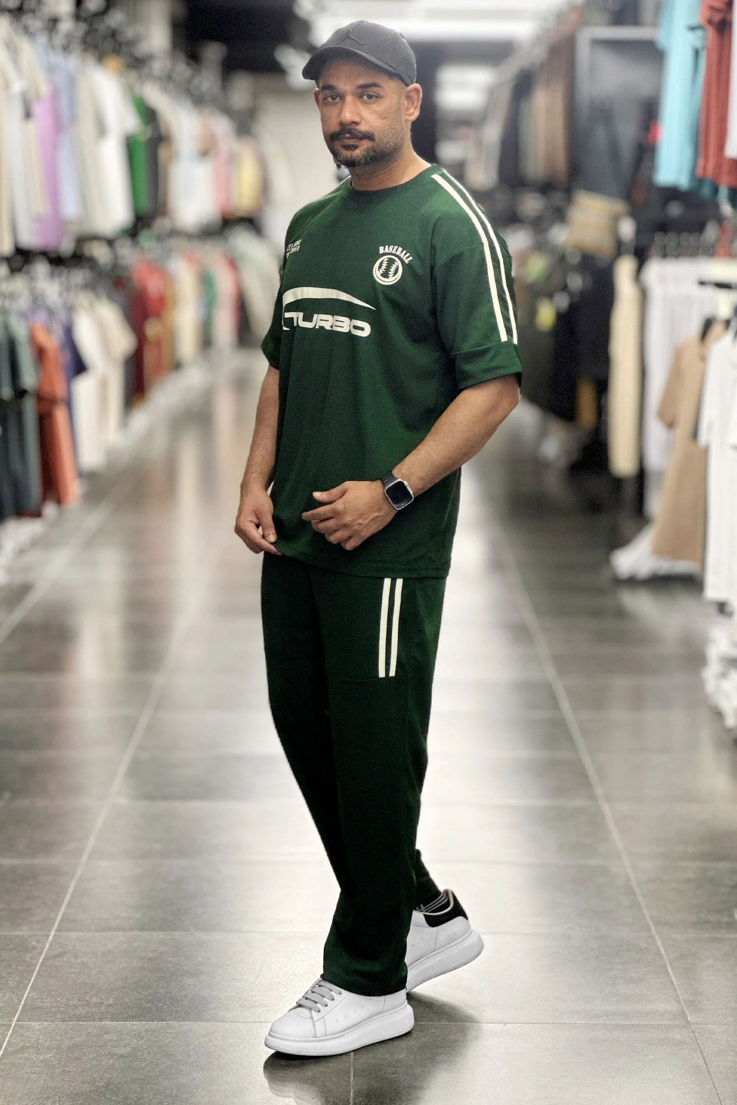 Turbo Micro Stretch Men's Tracksuit - Image 2