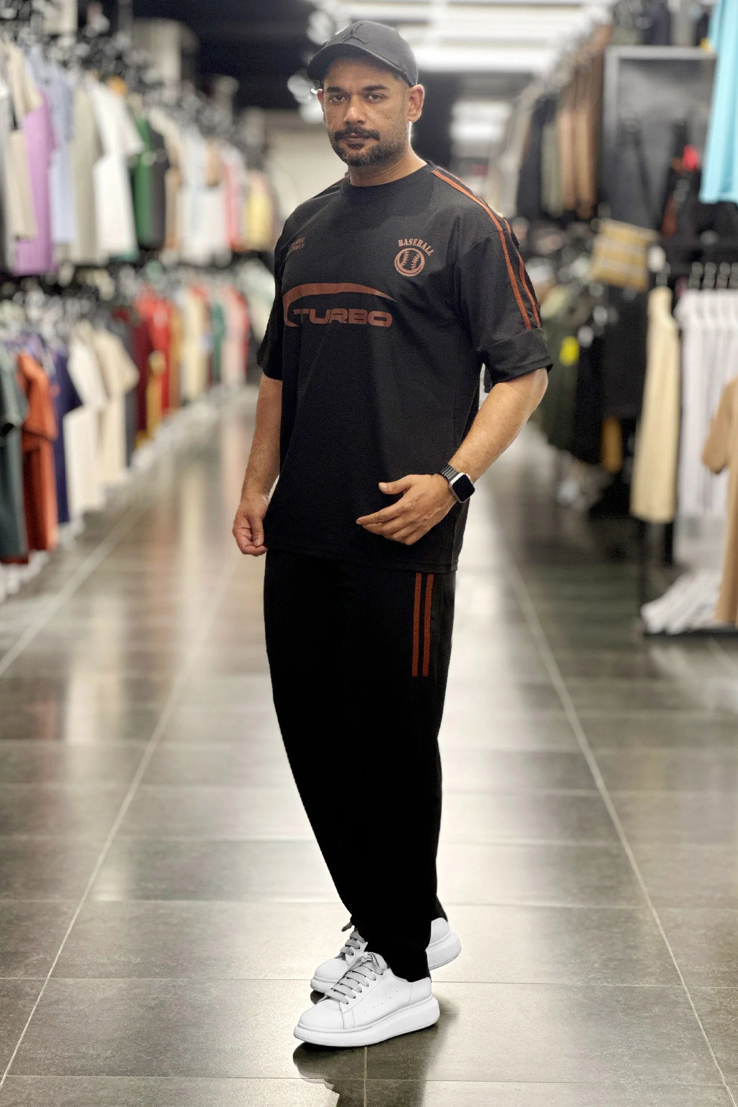 Turbo Micro Stretch Men's Tracksuit - Image 4