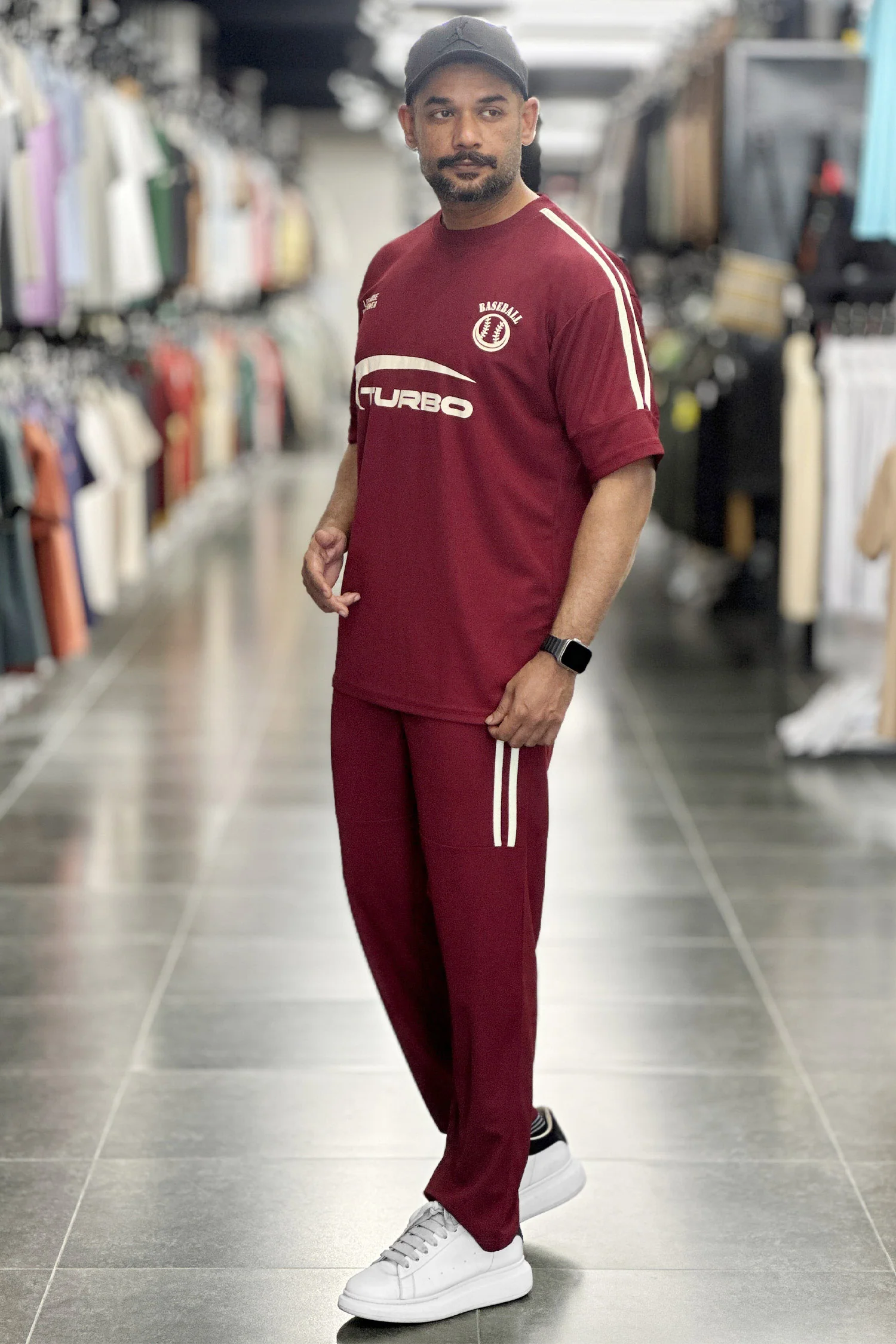 Turbo Micro Stretch Men's Tracksuit - Image 8