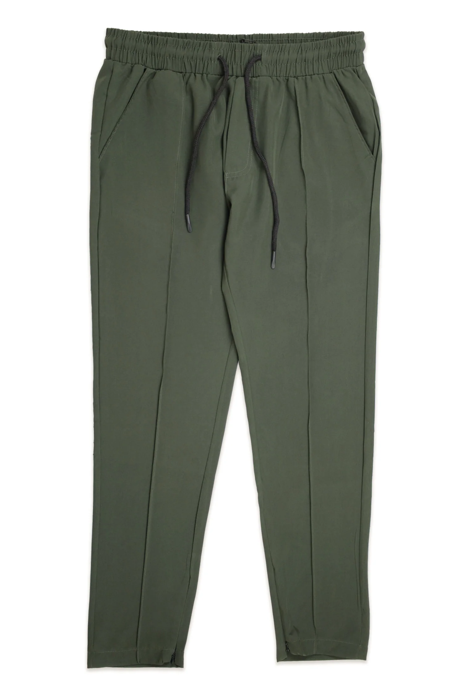 Turbo Micron Swift-Line Panel Trouser In Olive Green - Image 5