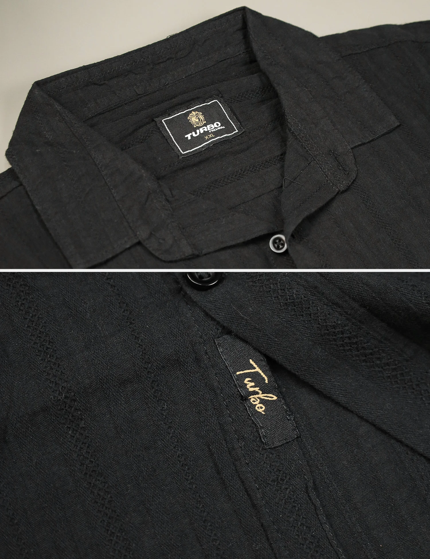 Turbo Minimalist Design Half Sleeve Casual Shirt - Image 4