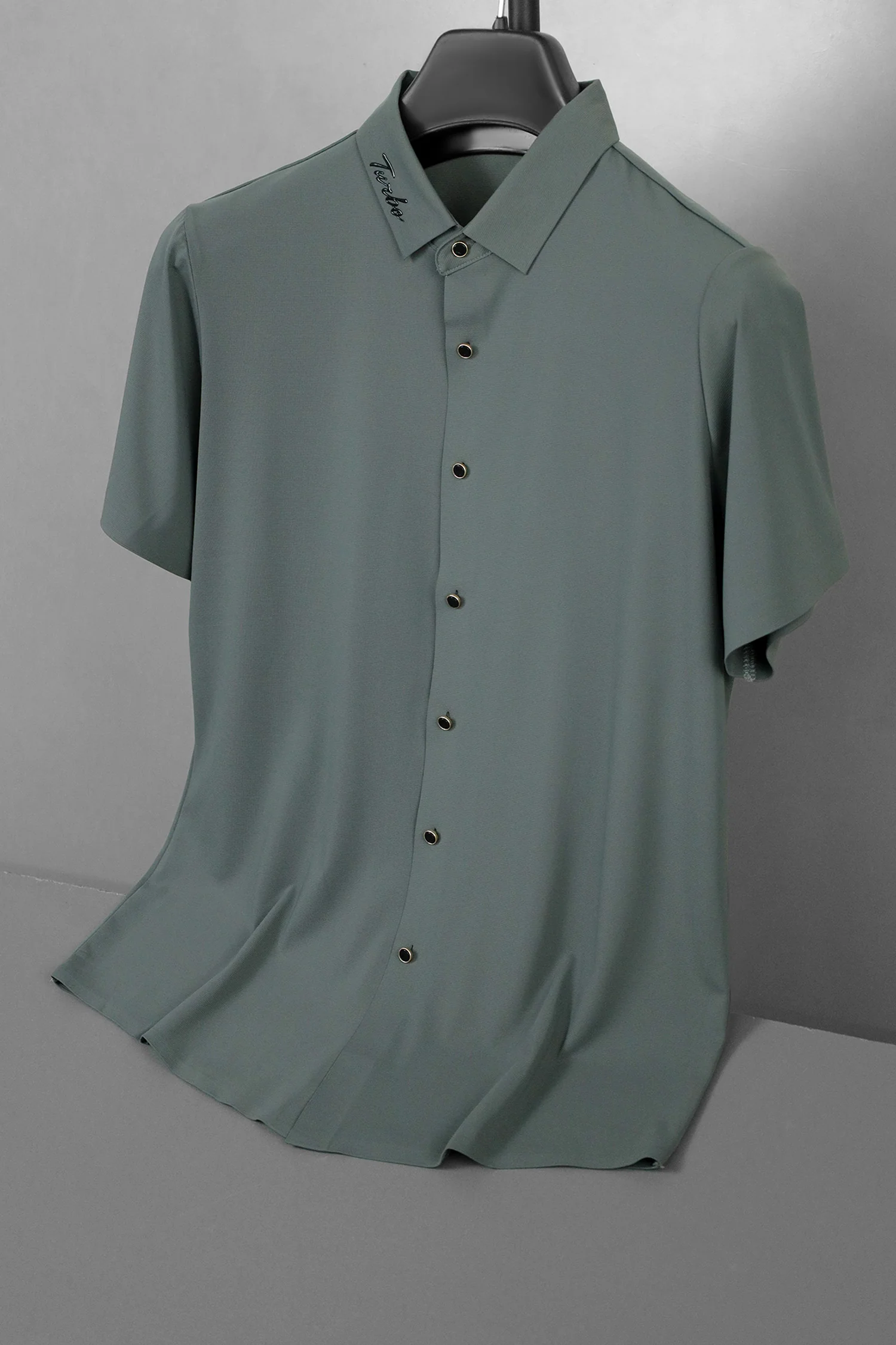 Turbo Modern Drape Casual Shirt - Image 5