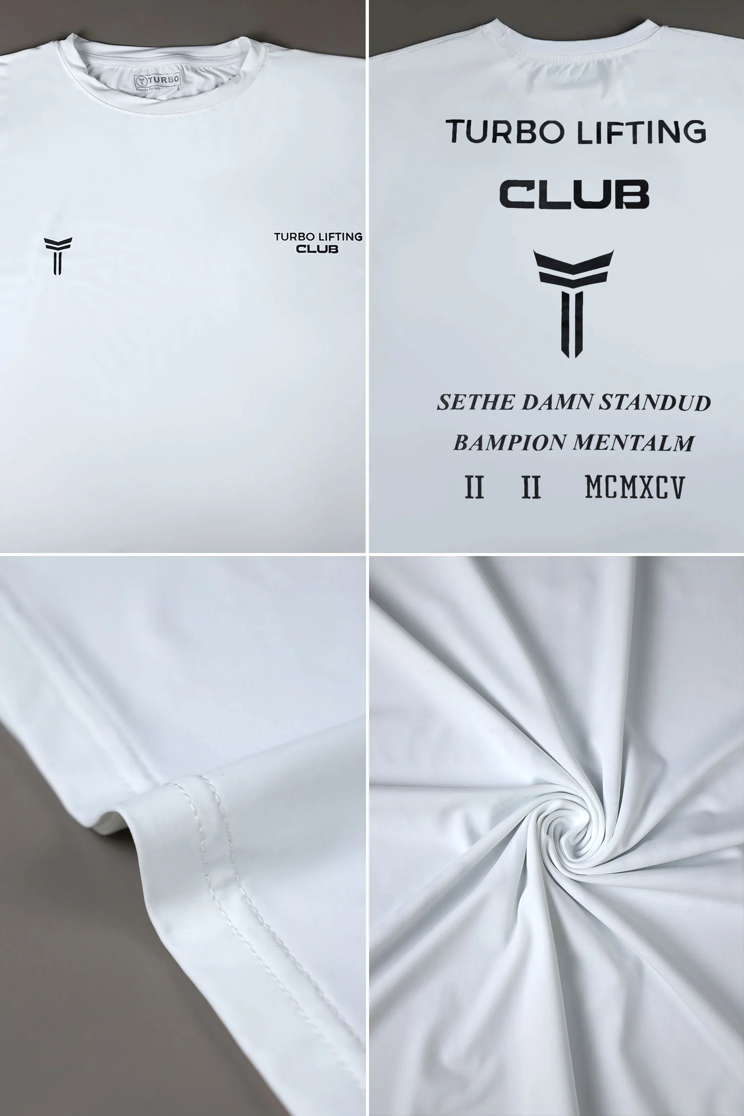 Turbo Champion Mentality Statement Dry-Fit Tee - Image 8