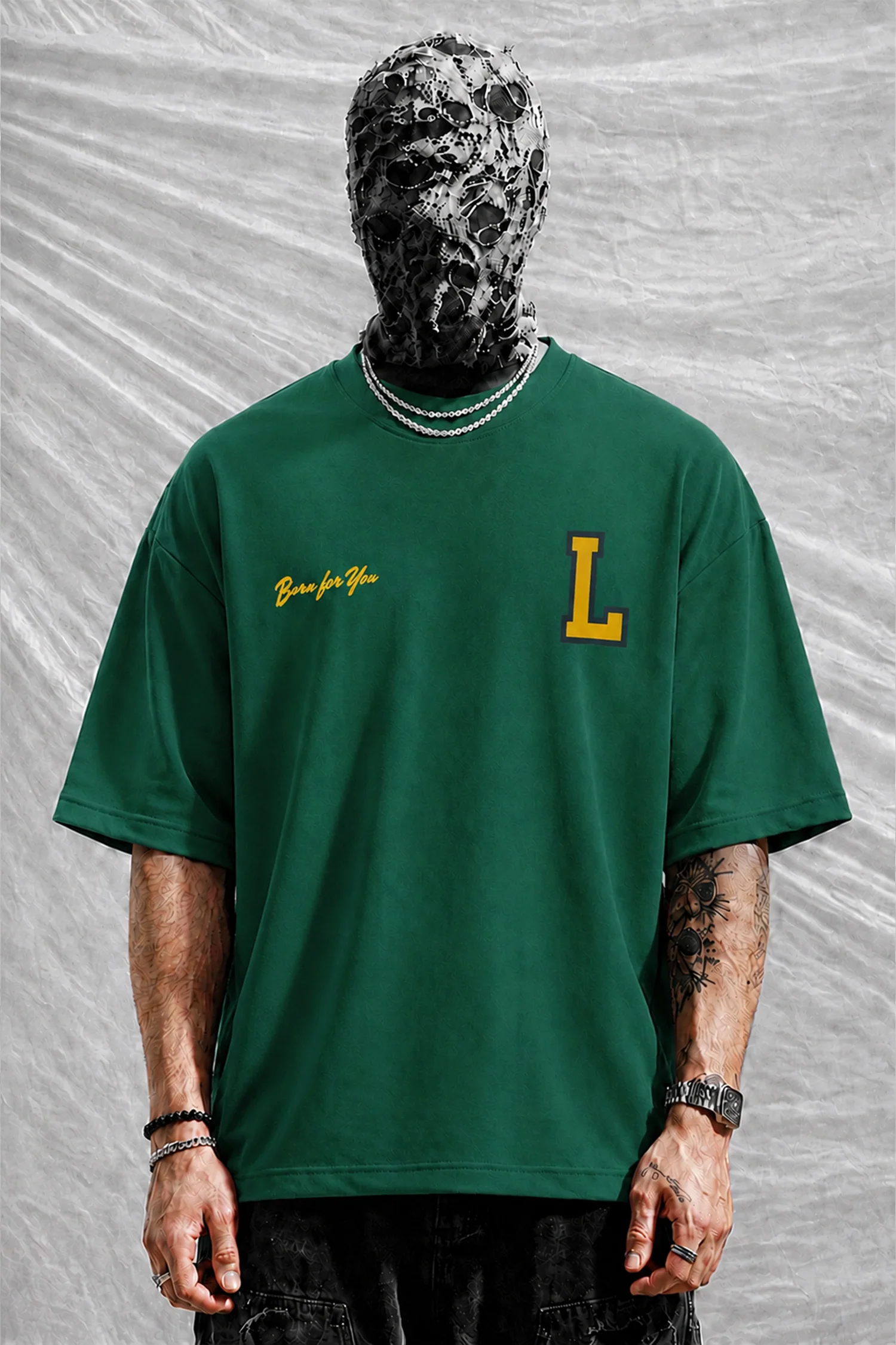 Turbo National Hip-Hop Oversize Men's Tee - Image 12