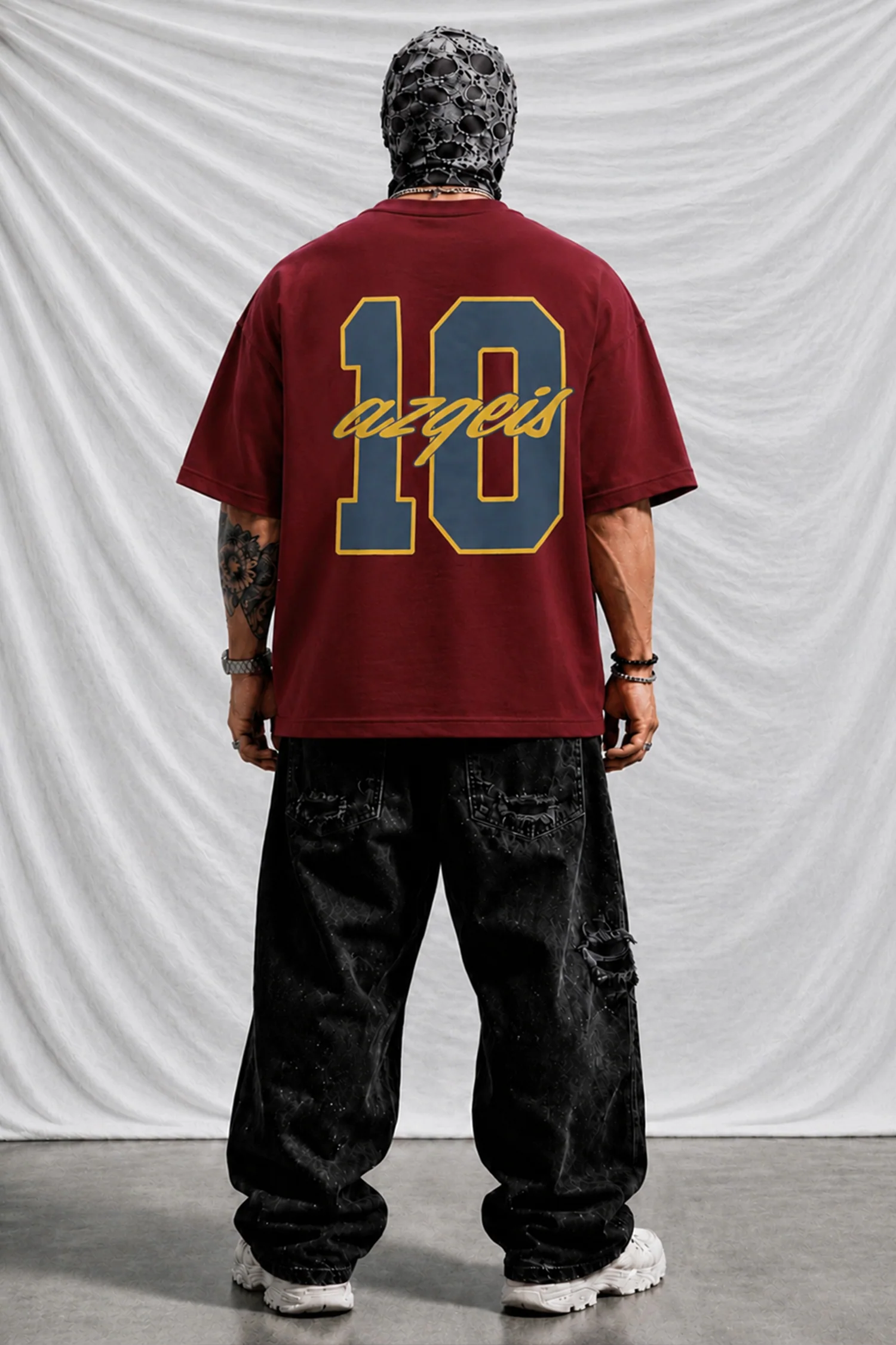 Turbo National Hip-Hop Oversize Men's Tee - Image 16