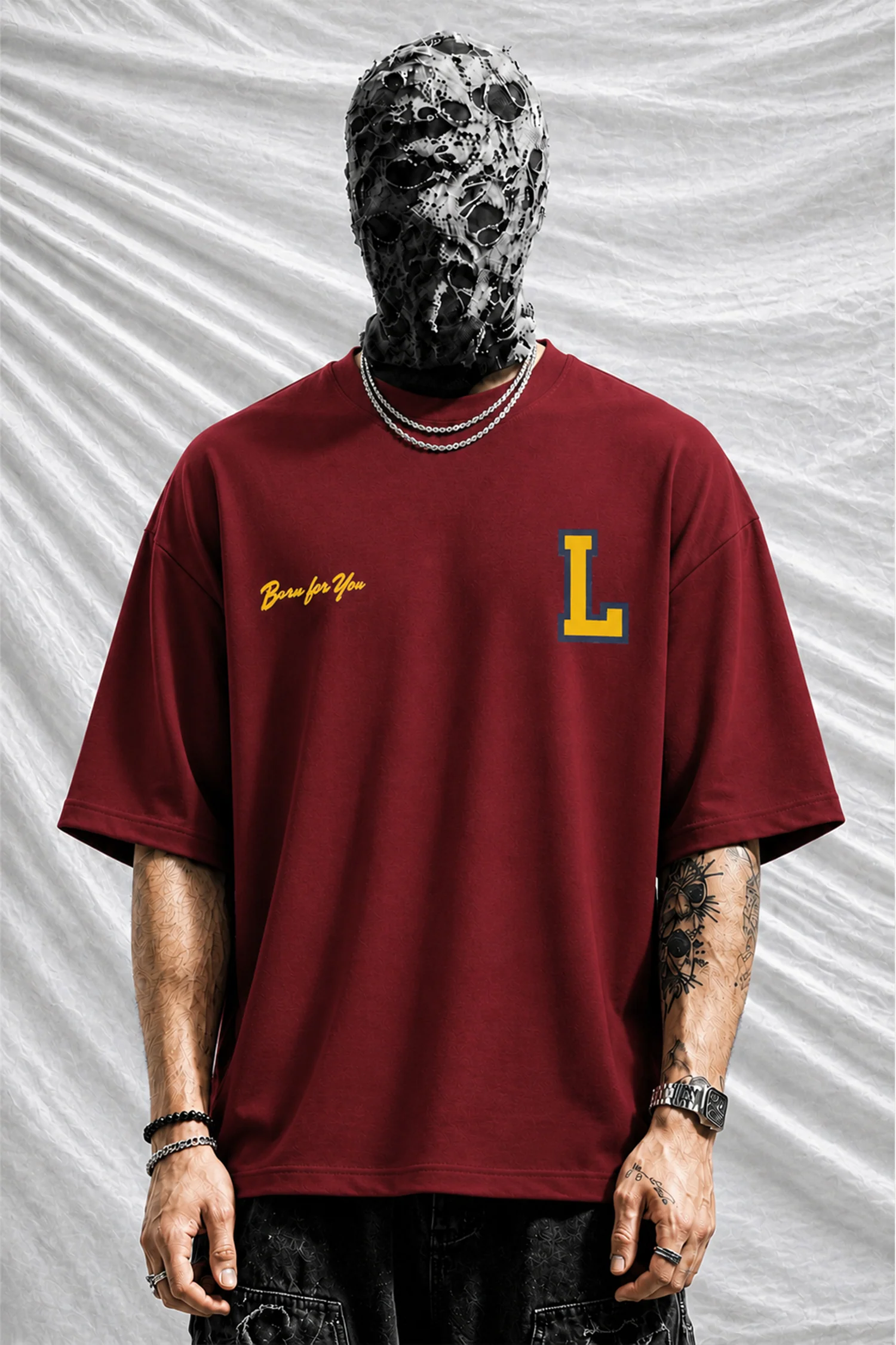 Turbo National Hip-Hop Oversize Men's Tee - Image 17