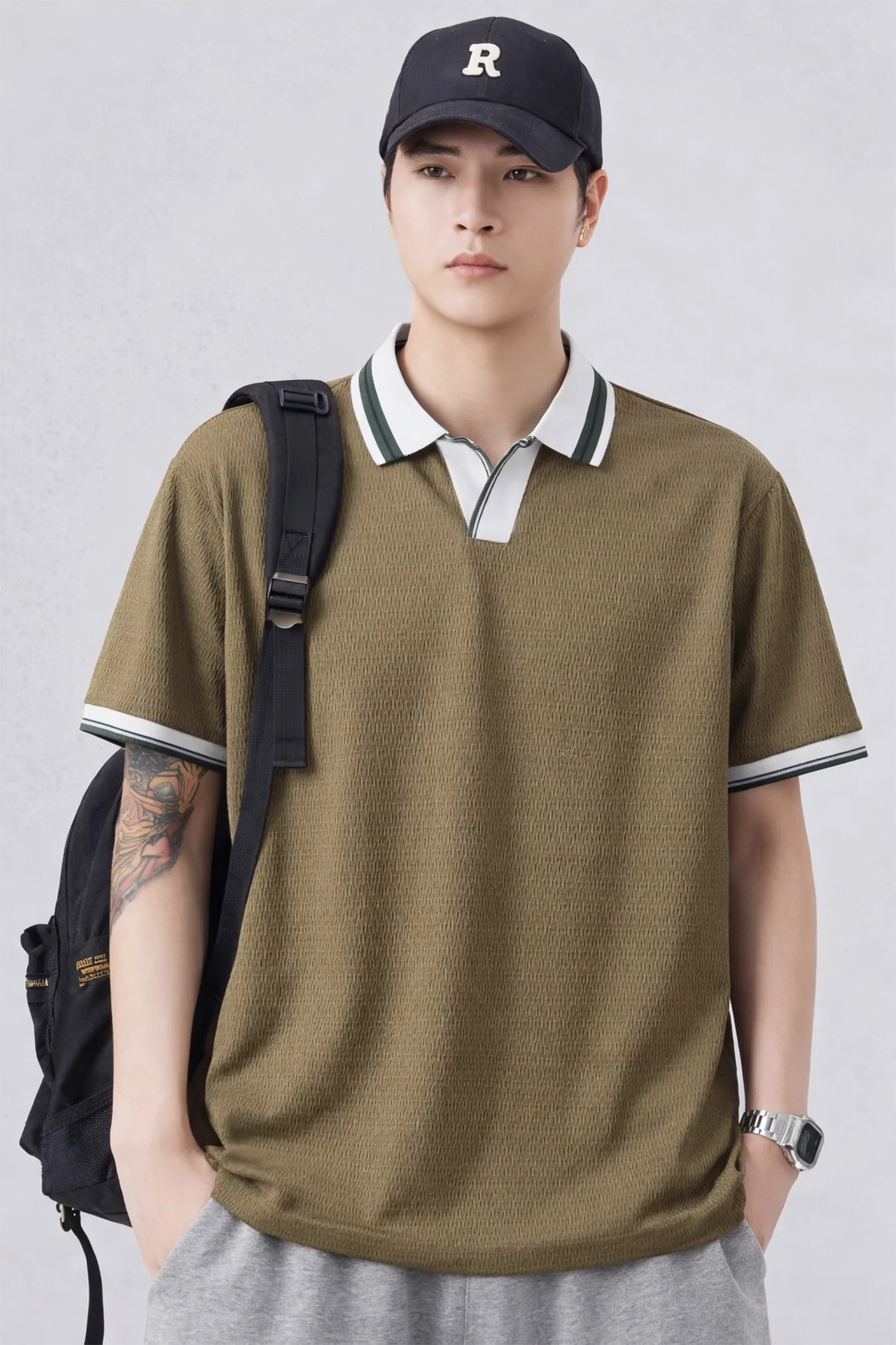 Turbo Old Money Culture Imp Silk Polo Shirt* - Image 13