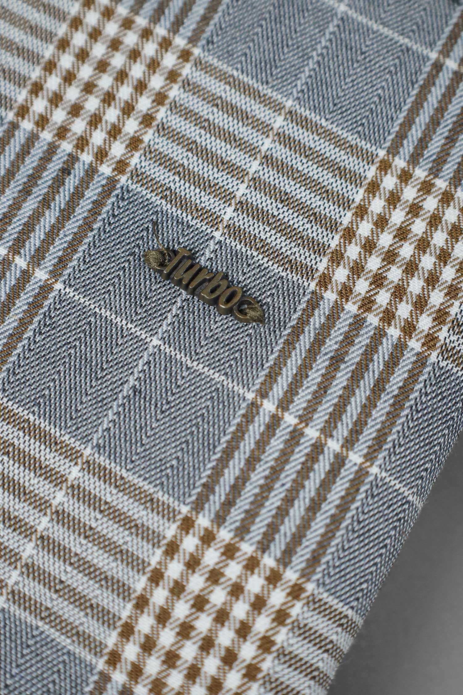 Turbo Plaid Pattern Creation Long Sleeve Cotton Casual Shirt - Image 15