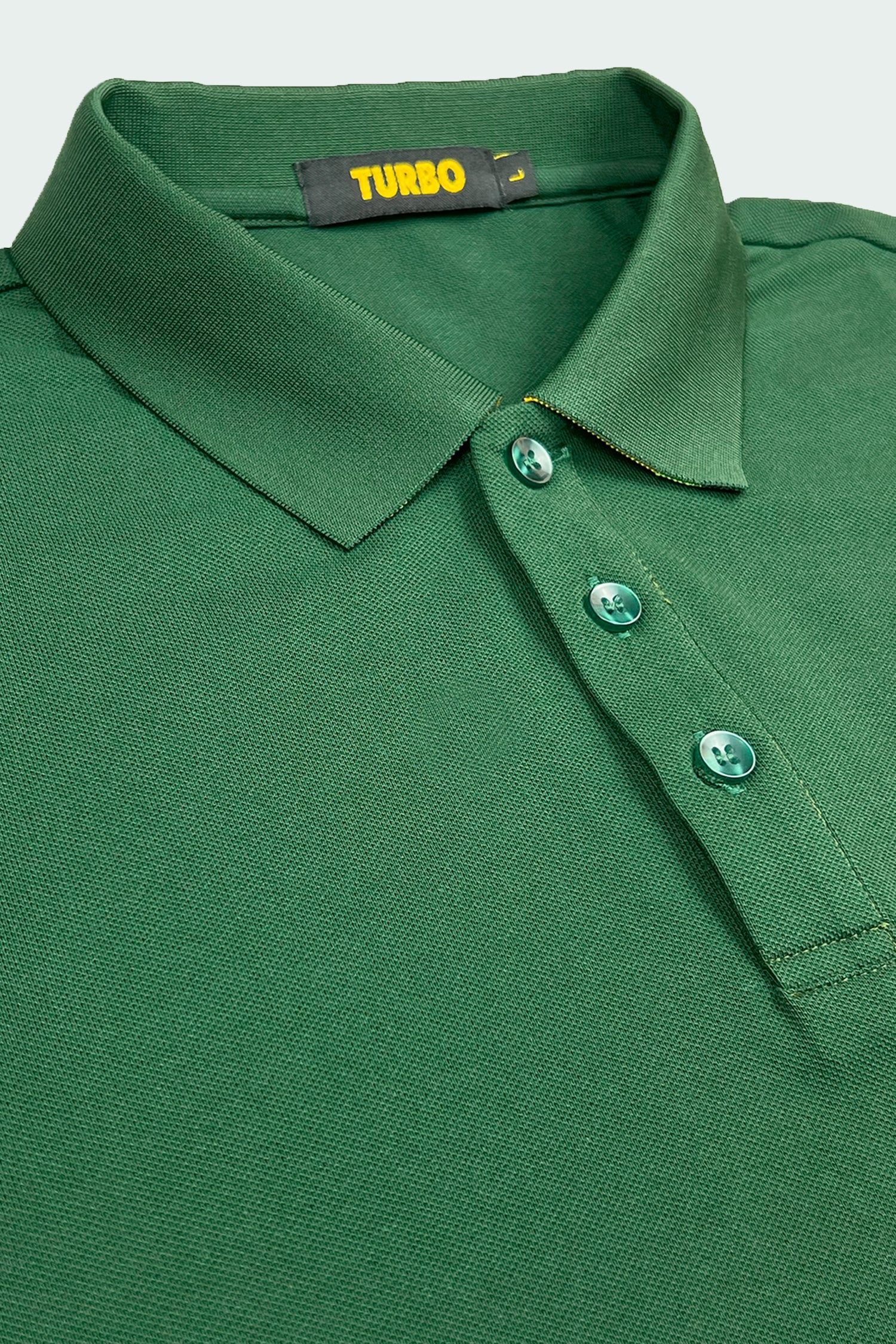 Turbo Polo Collar Tipping Men's Polo Shirt - Image 10