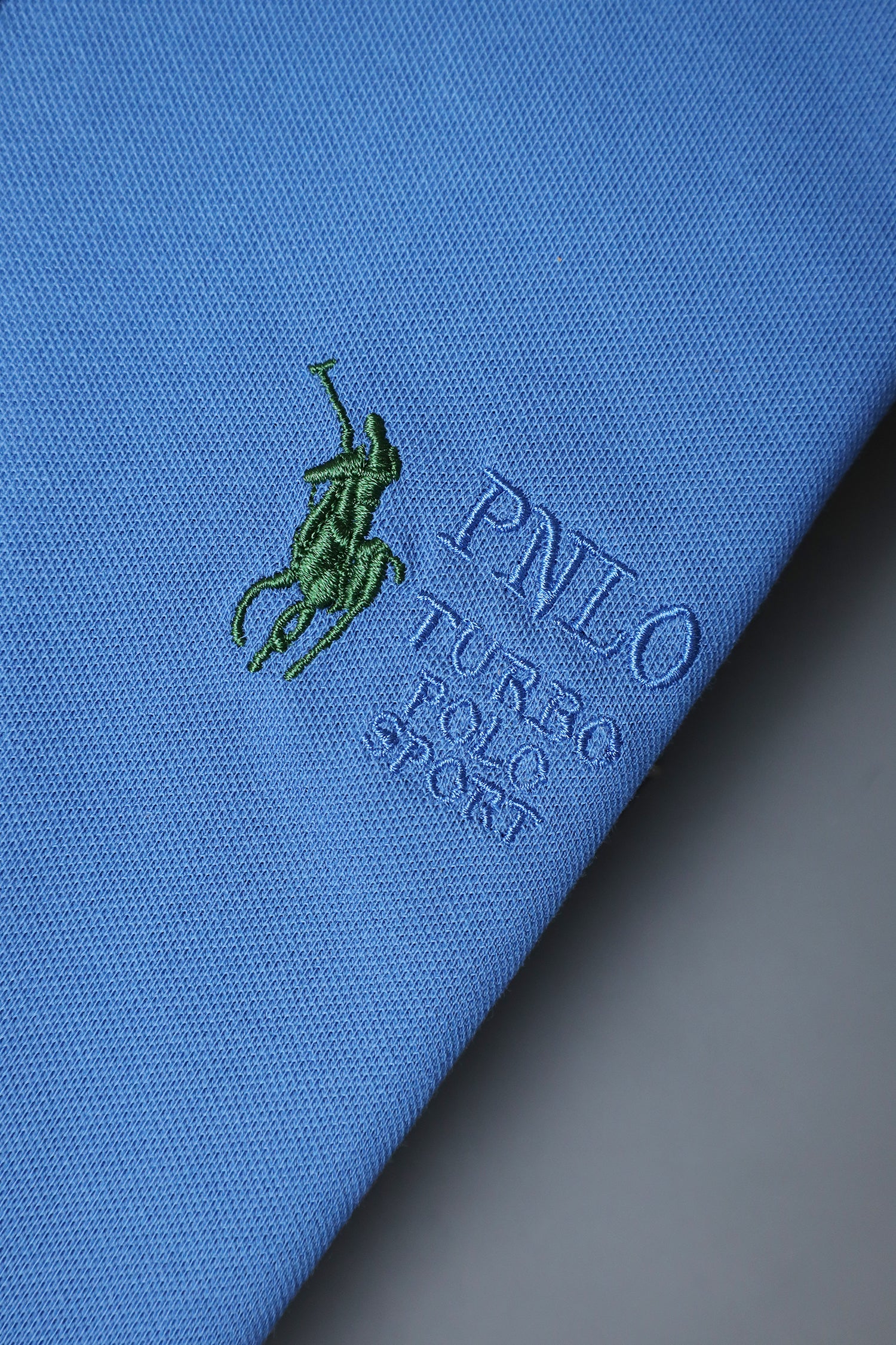 Turbo Polo Collar Tipping Men's Polo Shirt - Image 6