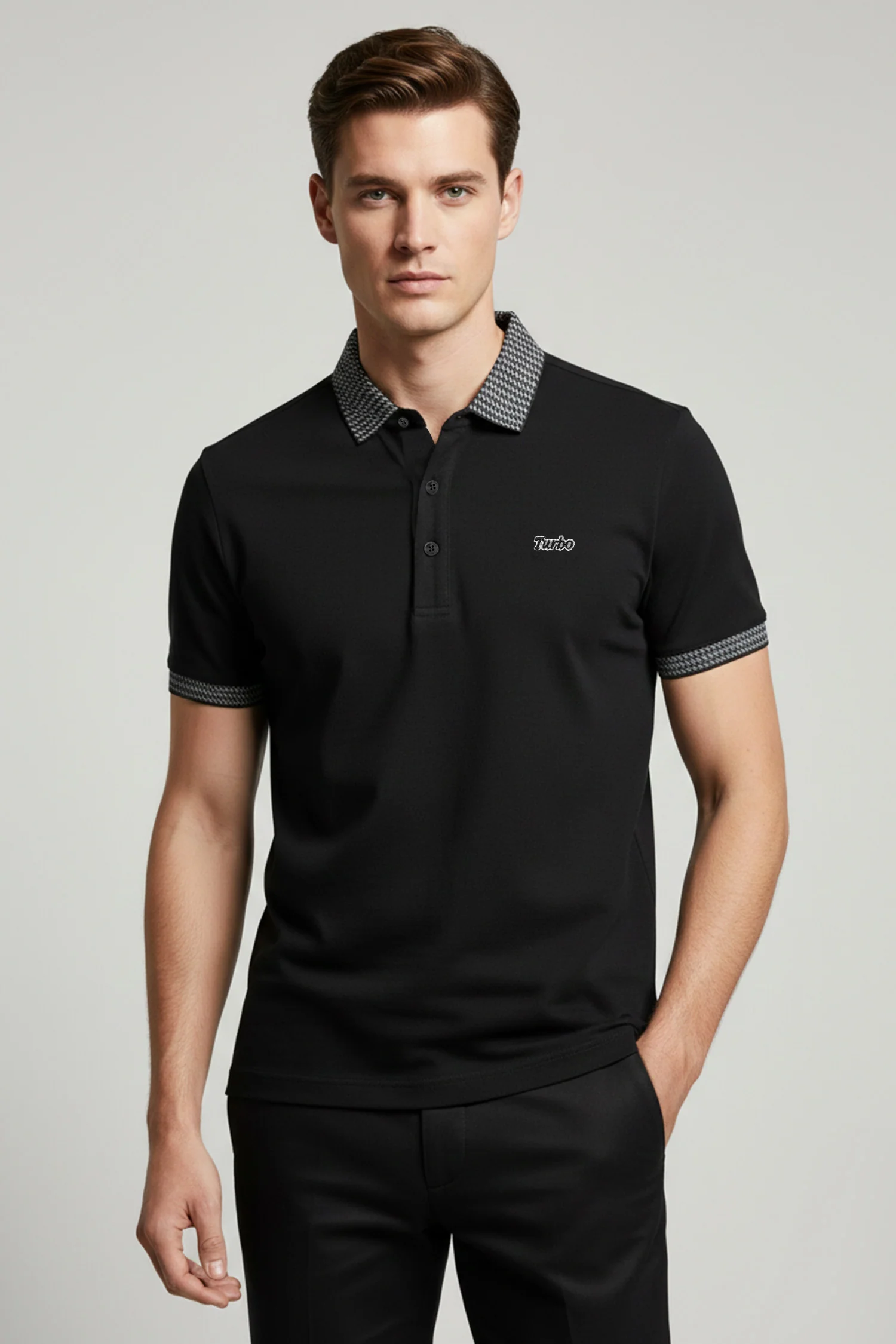 Turbo Polo Concept Men's Polo Shirt - Image 10