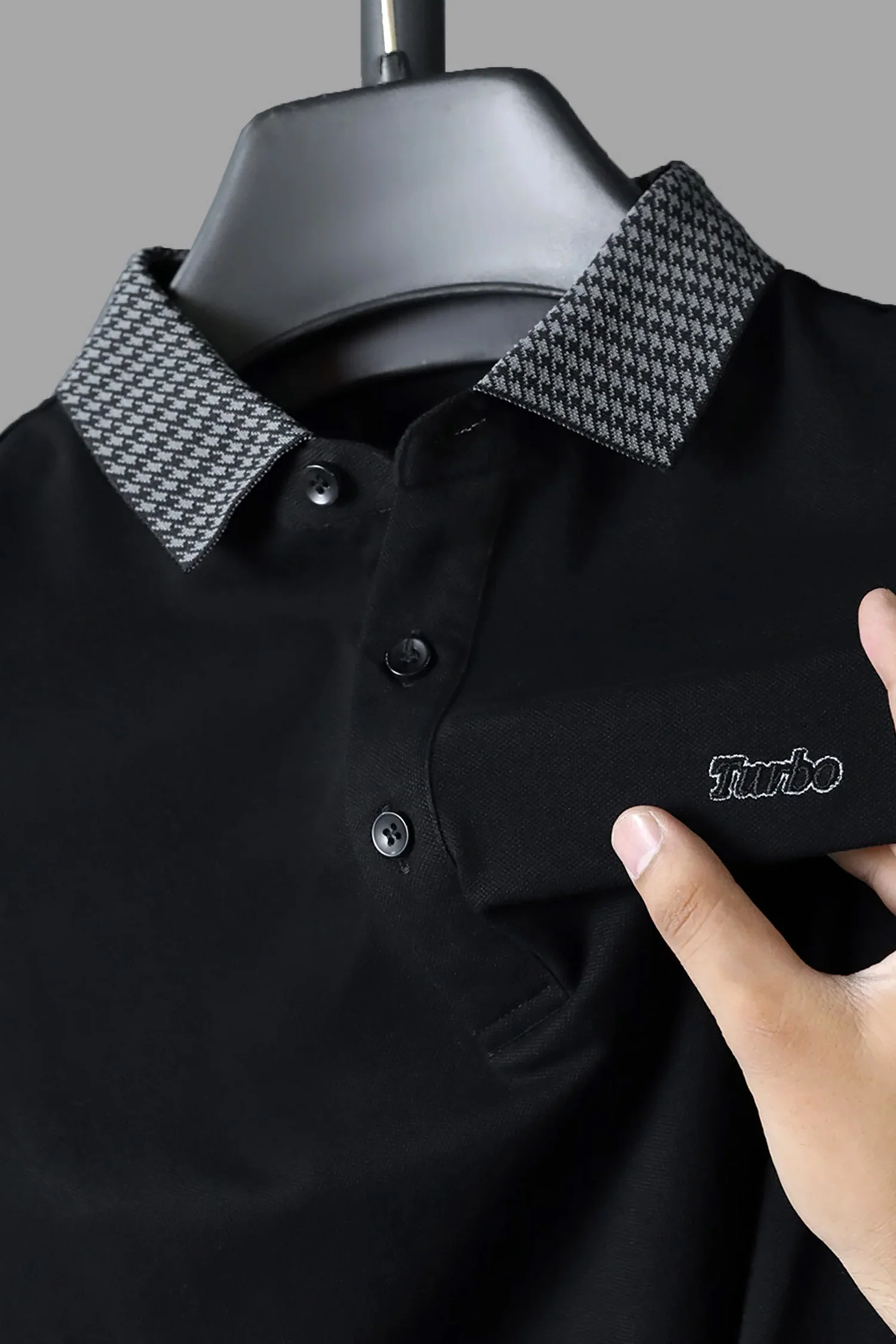 Turbo Polo Concept Men's Polo Shirt - Image 11