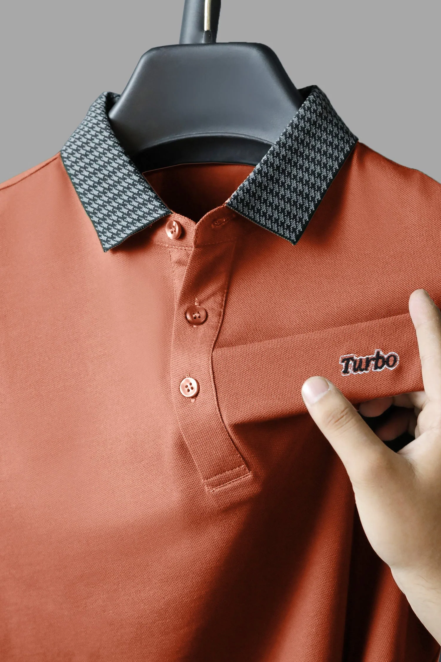 Turbo Polo Concept Men's Polo Shirt - Image 5