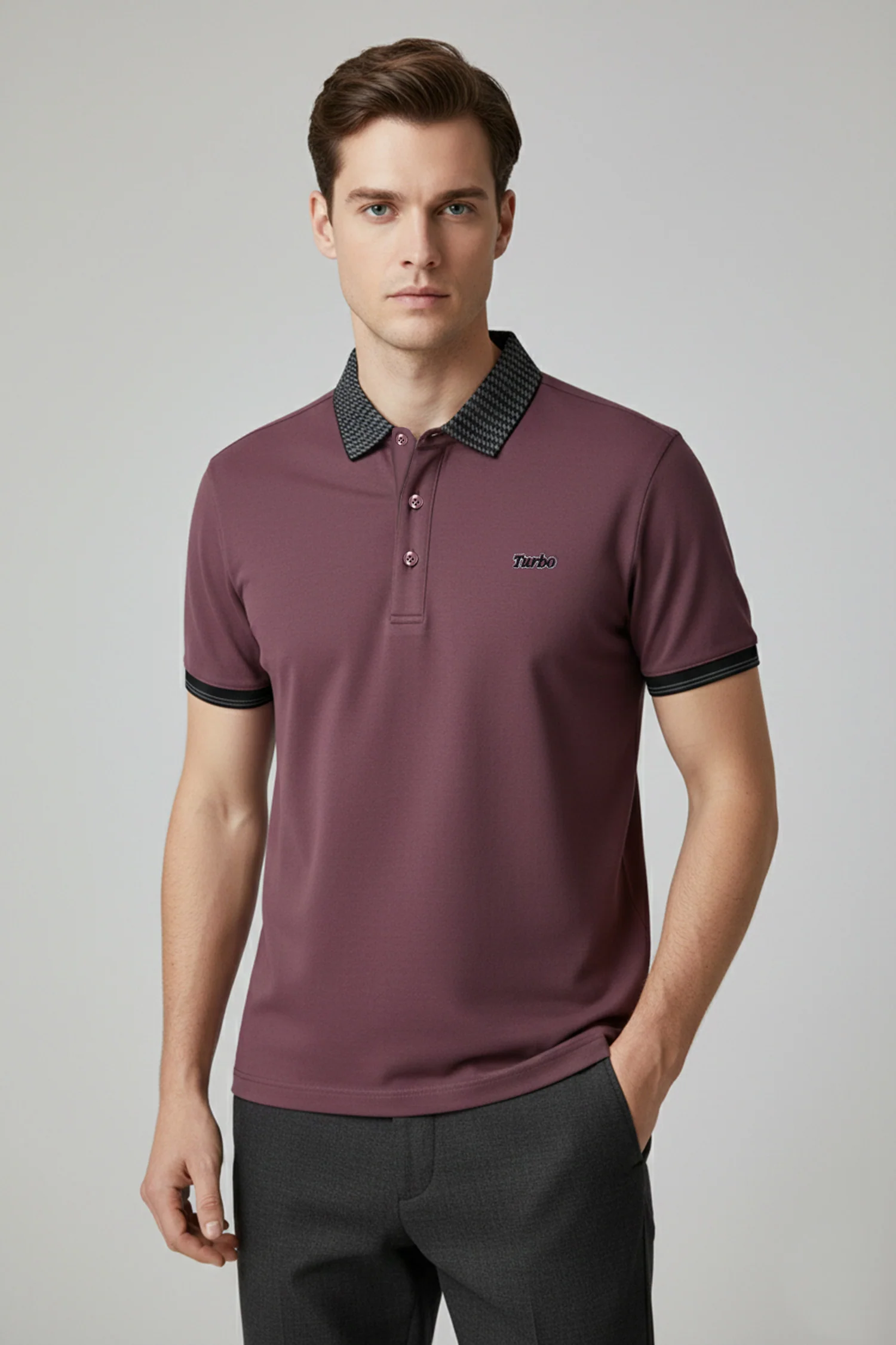 Turbo Polo Concept Men's Polo Shirt - Image 7