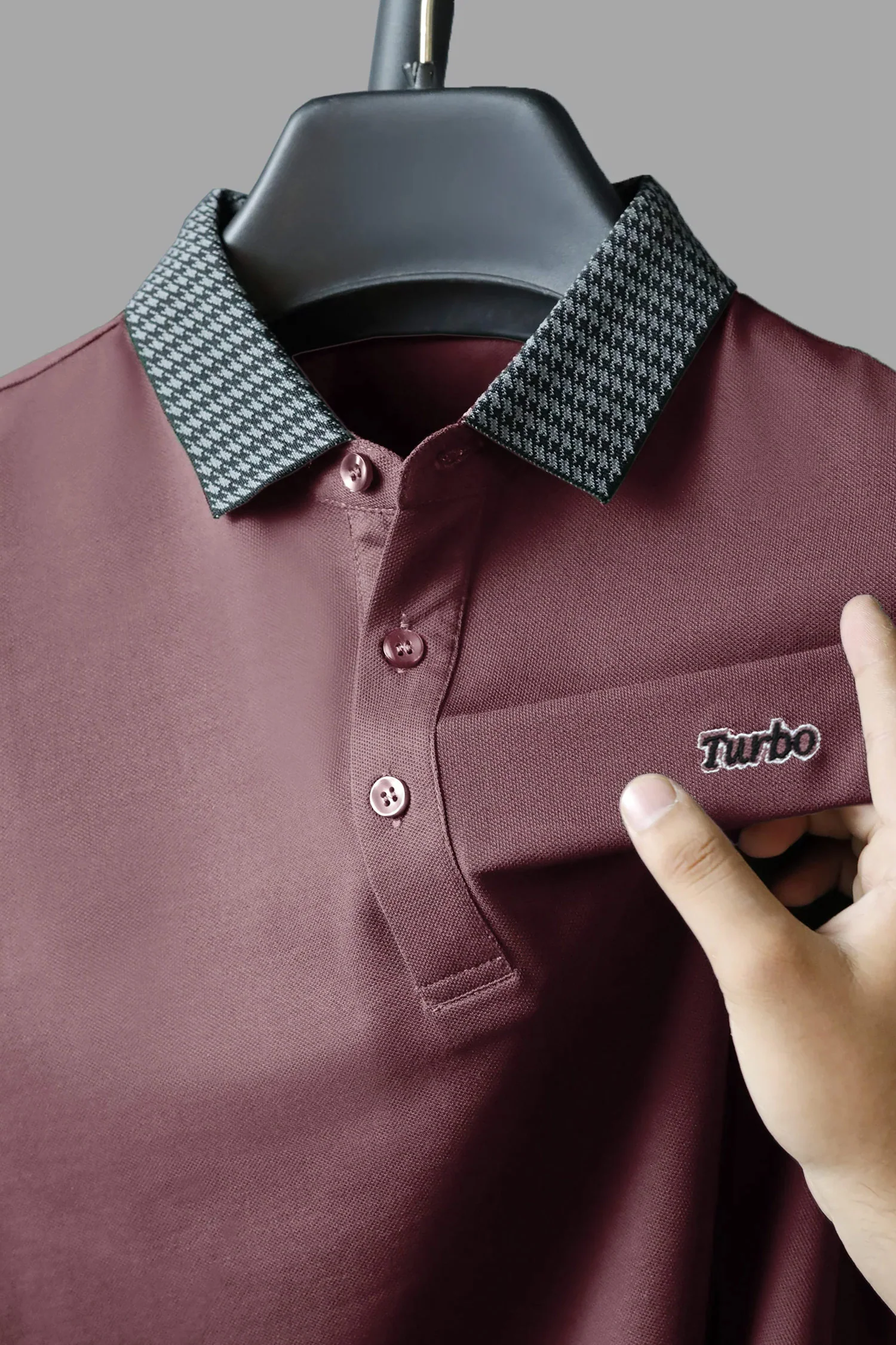 Turbo Polo Concept Men's Polo Shirt - Image 8