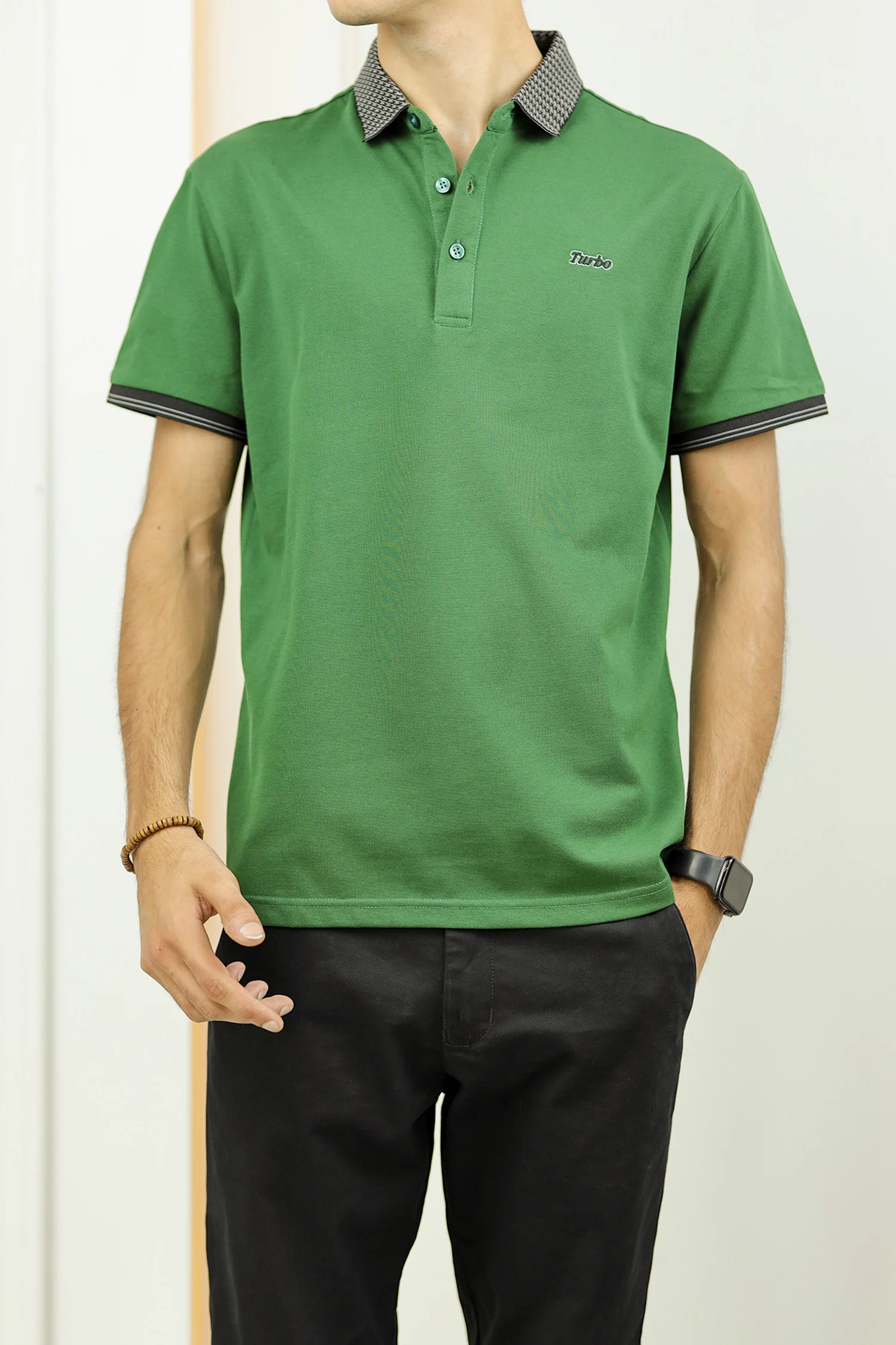 Turbo Polo Concept Men's Polo Shirt - Image 7