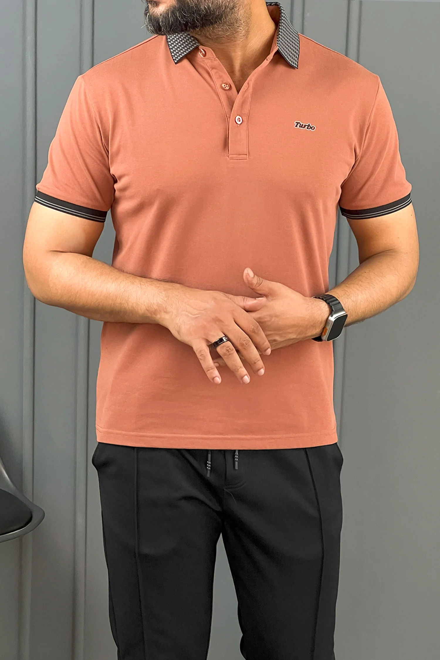 Turbo Polo Concept Men's Polo Shirt - Image 2