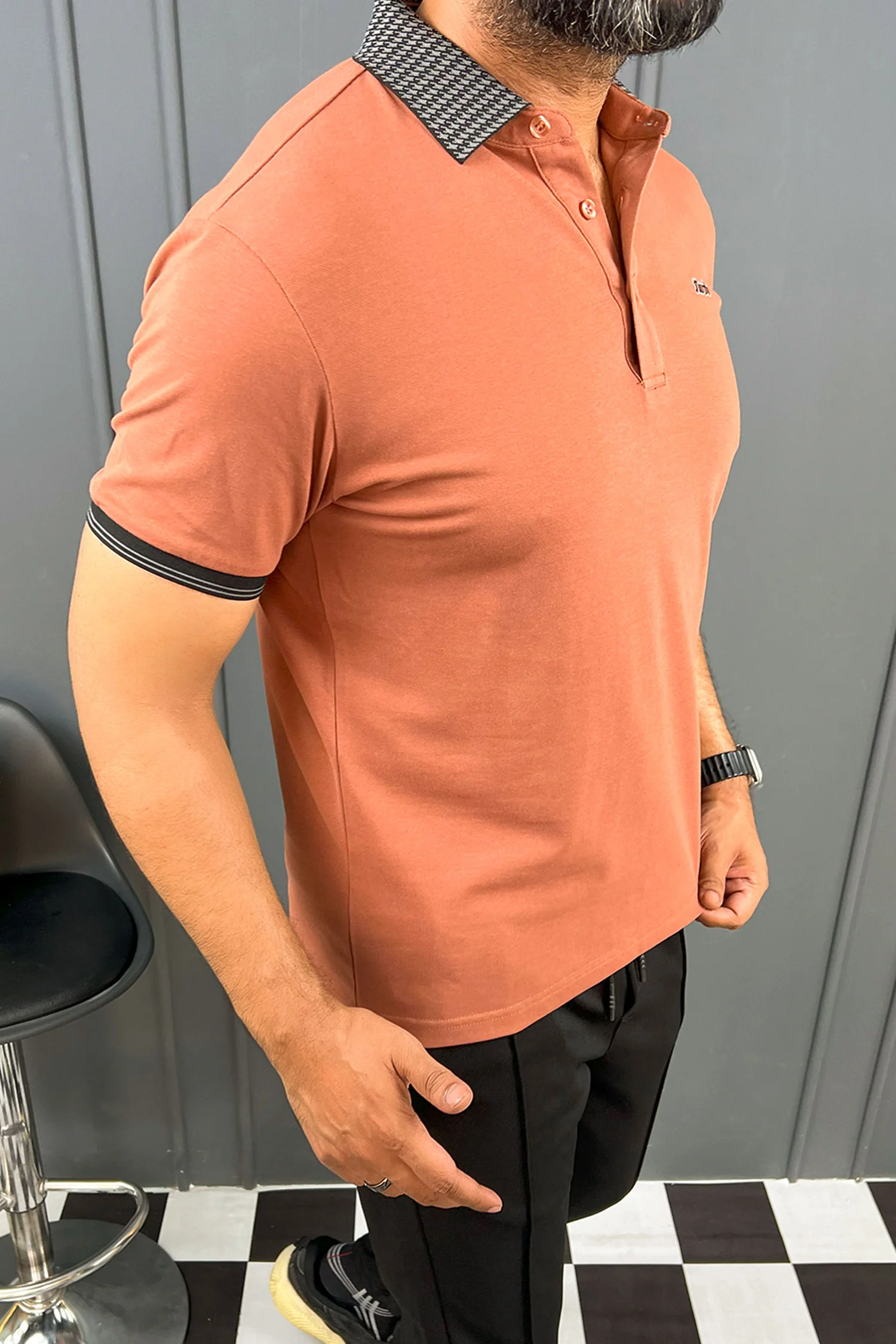 Turbo Polo Concept Men's Polo Shirt - Image 4