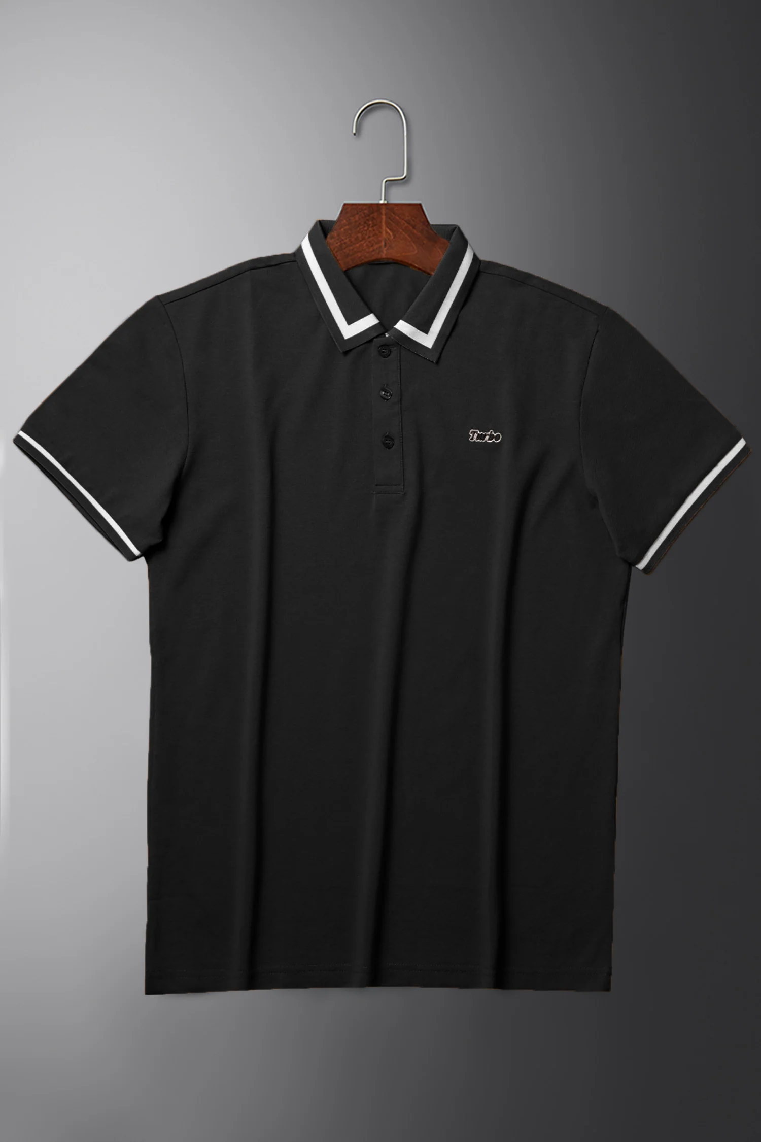 Turbo Polo Pro Grade Tipped Men's Polo Shirt - Image 14