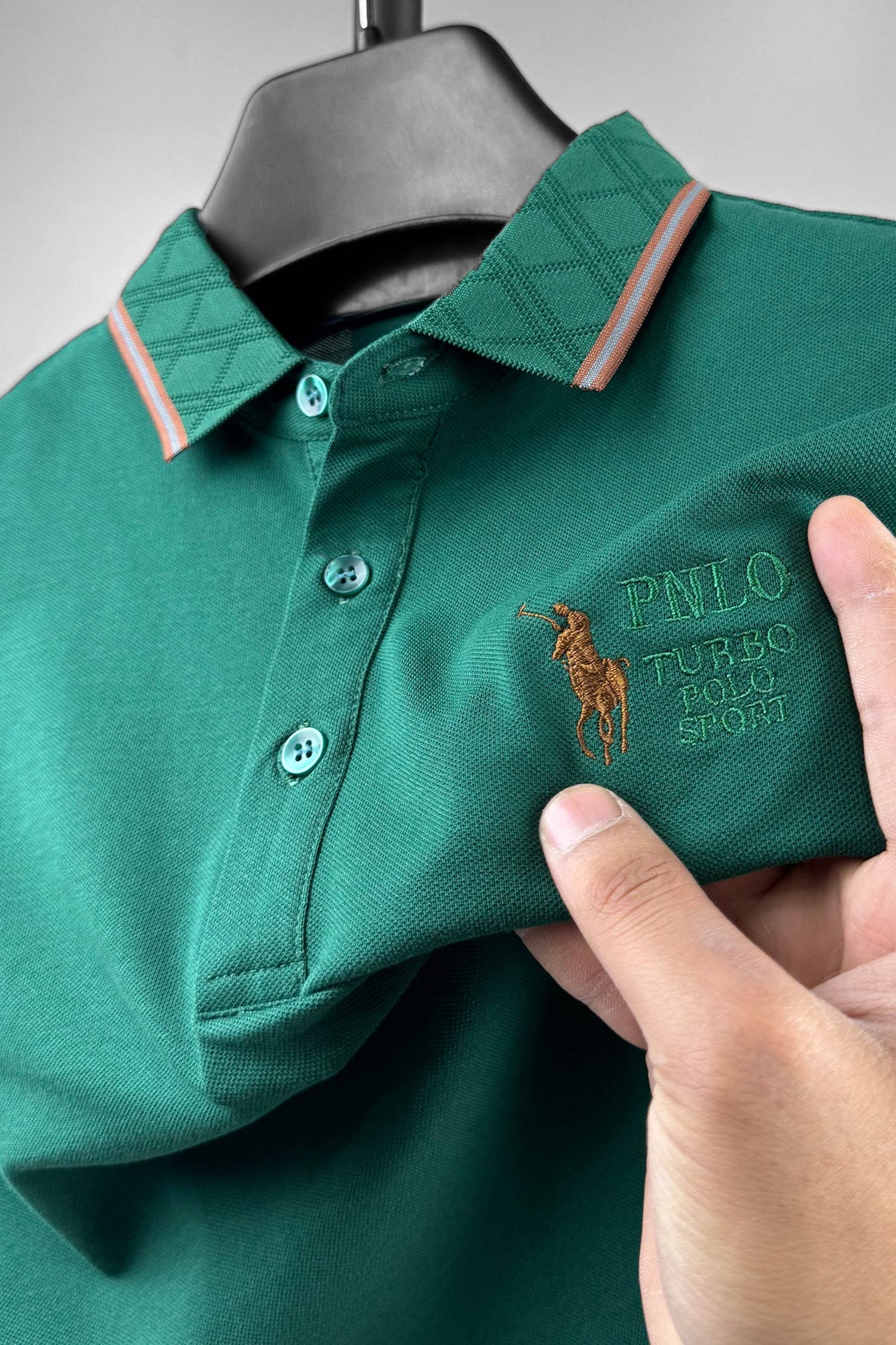 Turbo Polo Sport Super Men's Polo Shirt - Image 2