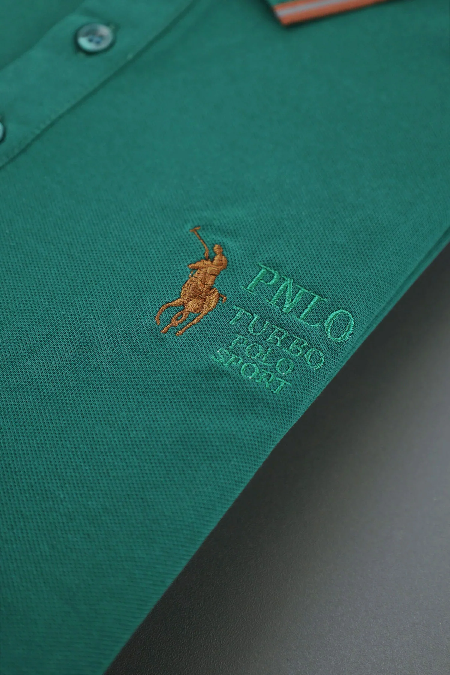 Turbo Polo Sport Super Men's Polo Shirt - Image 3