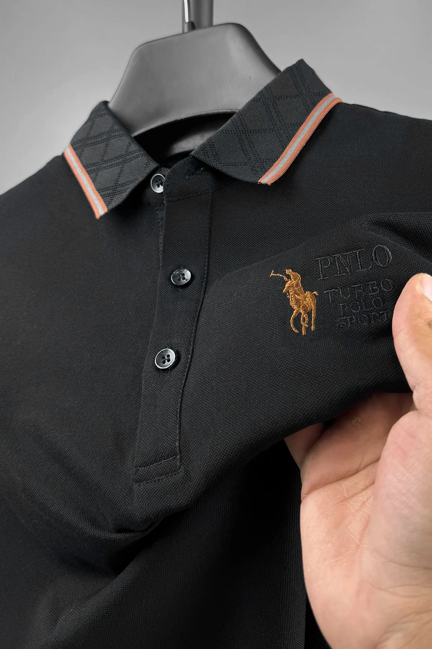 Turbo Polo Sport Super Men's Polo Shirt - Image 5