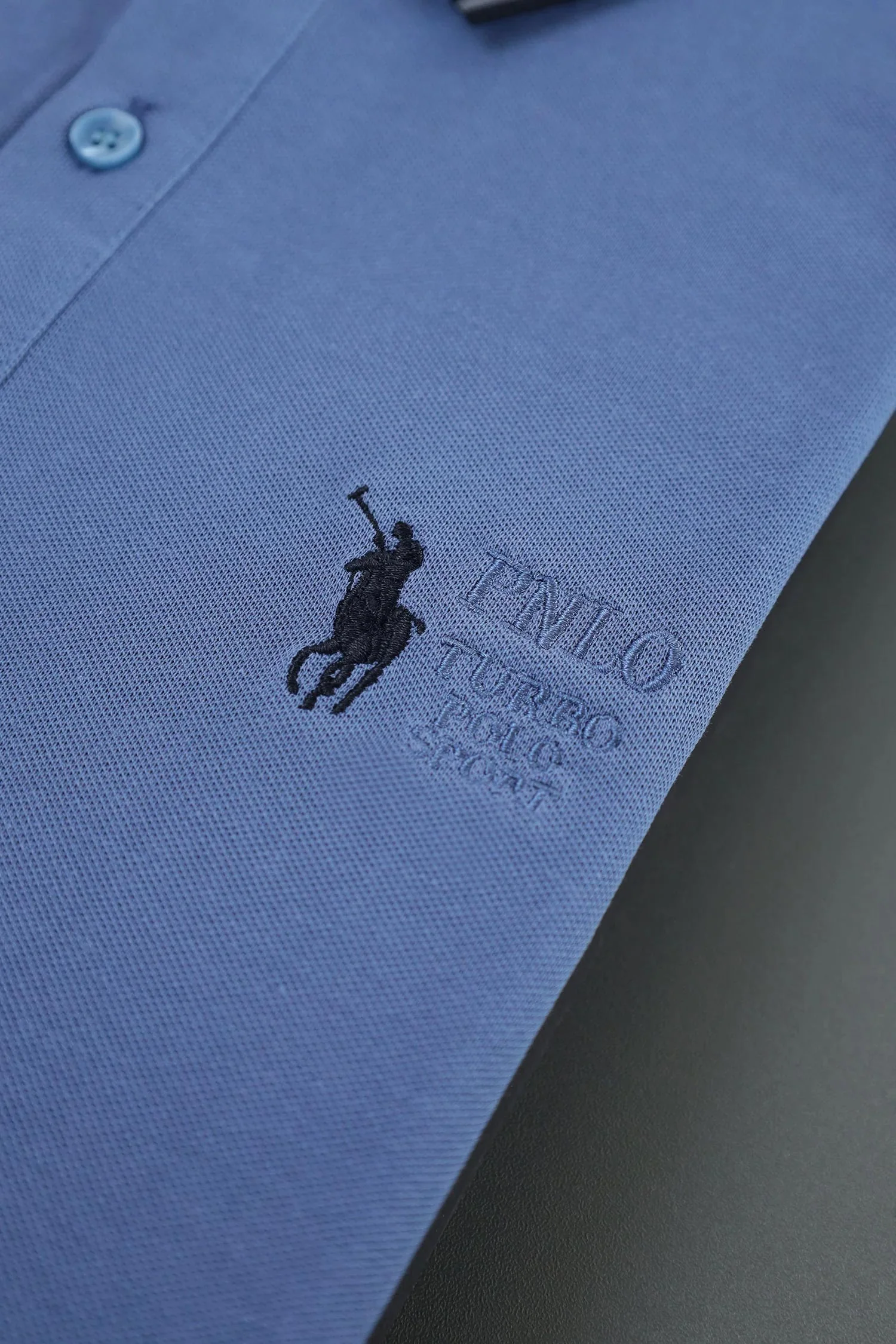Turbo Polo Sport Super Men's Polo Shirt - Image 9