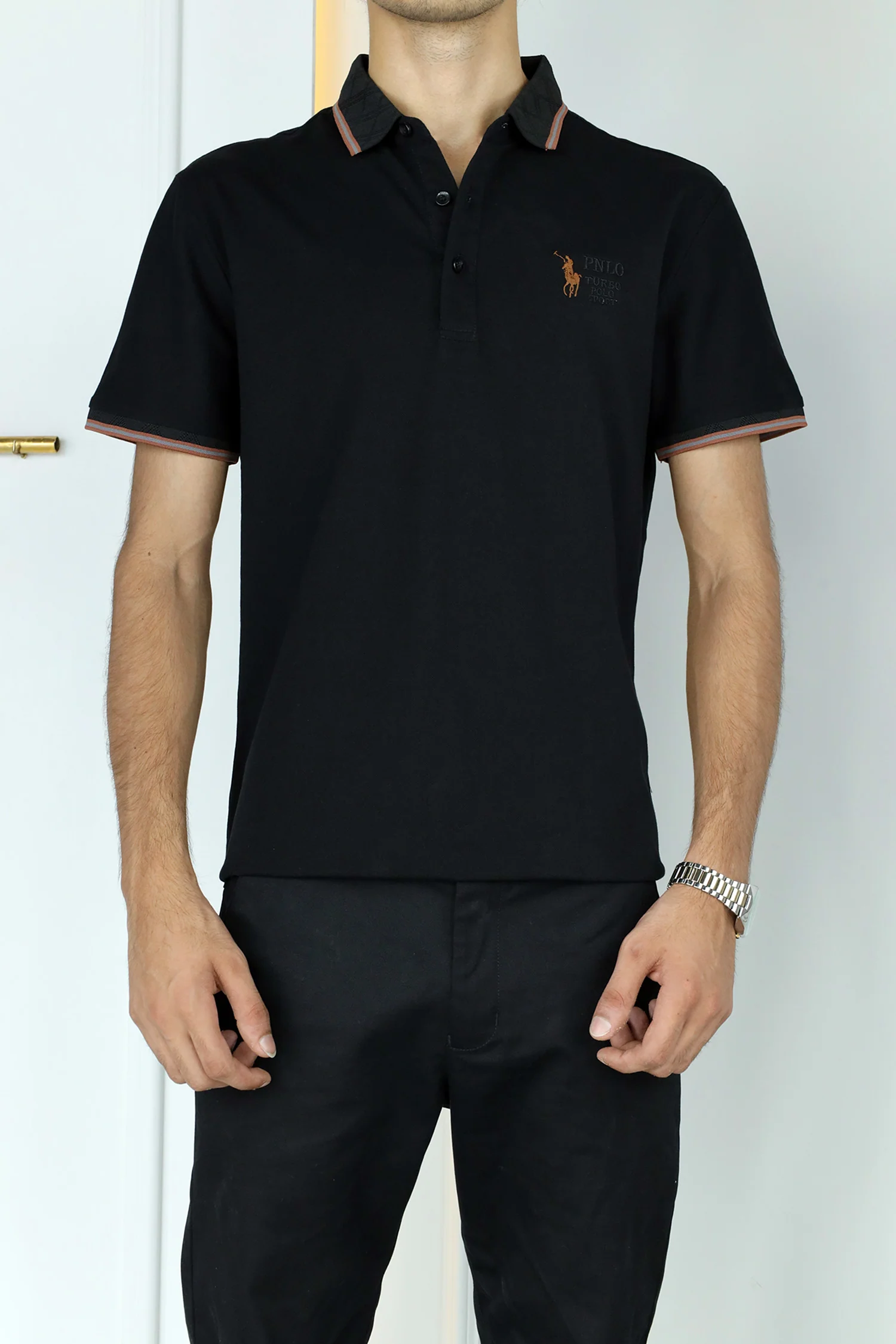 Turbo Polo Sport Super Men's Polo Shirt - Image 6