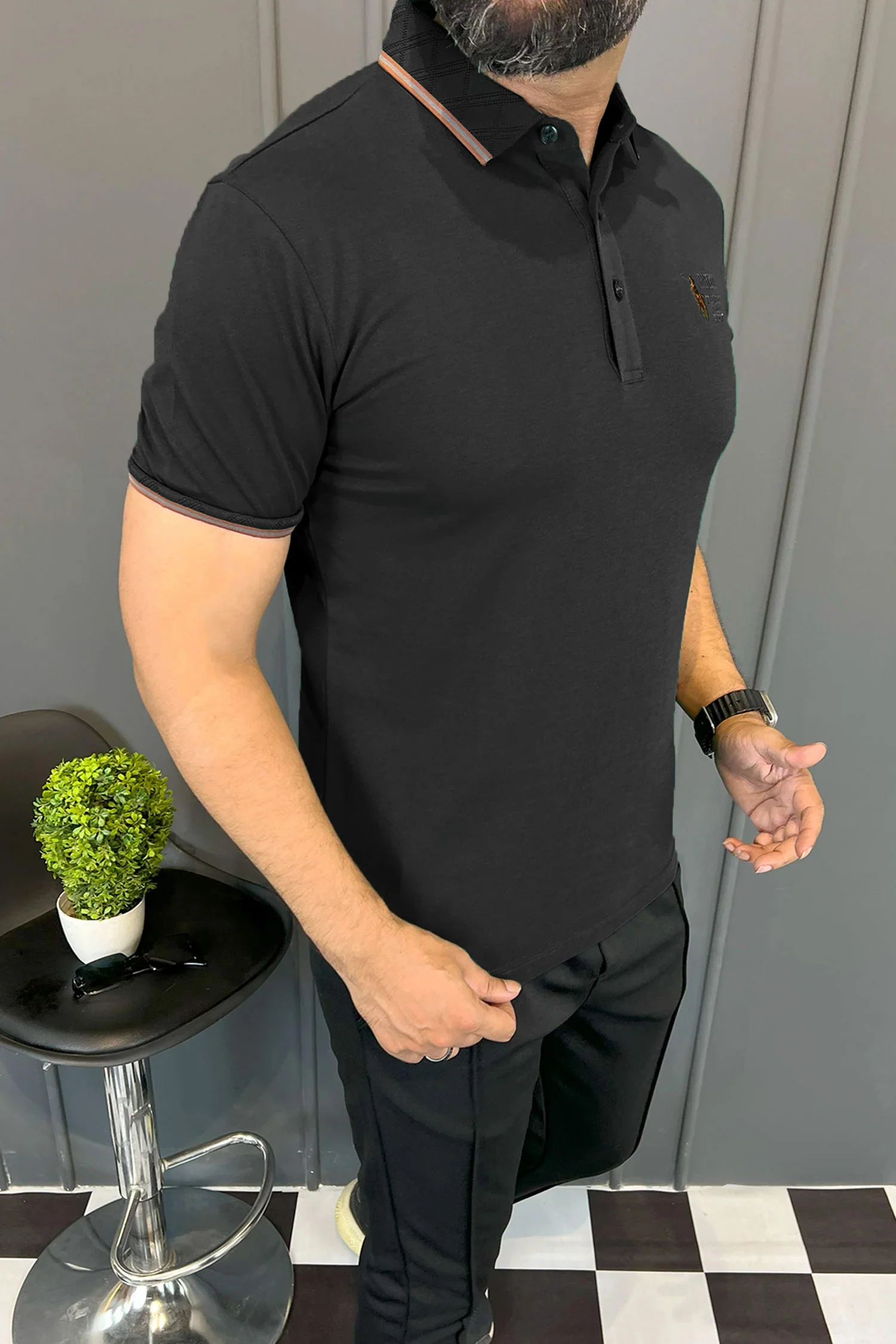 Turbo Polo Sport Super Men's Polo Shirt - Image 9