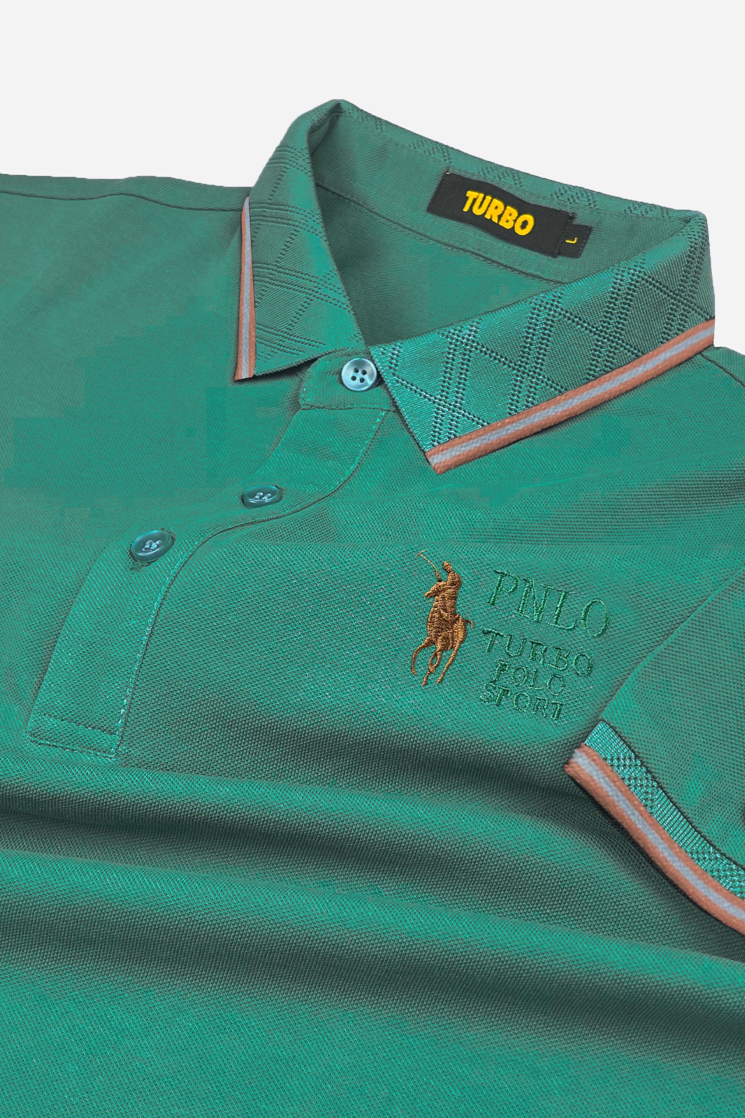 Turbo Polo Sport Super Men's Polo Shirt - Image 4