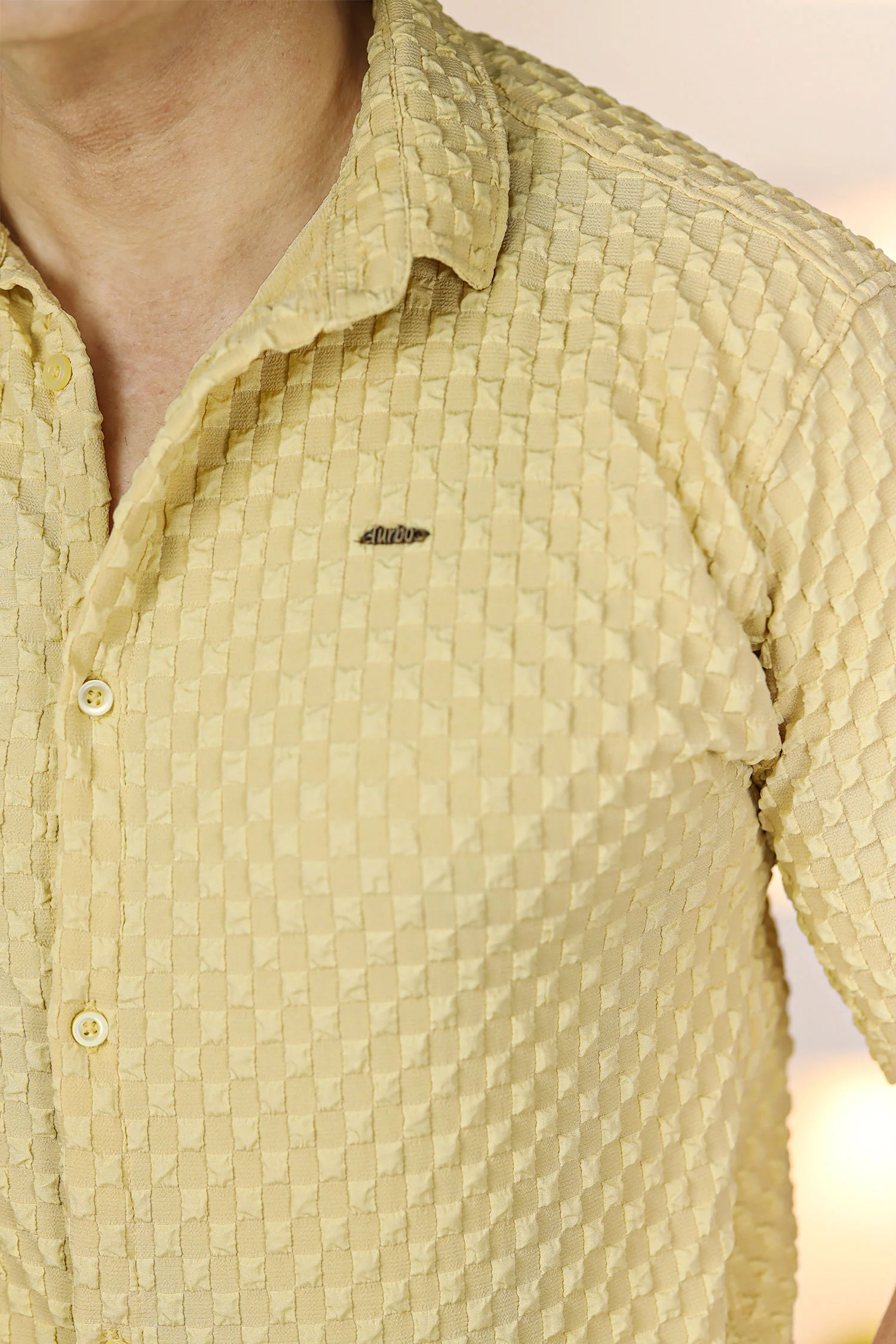 Turbo Popcorn Cuba Waffle Casual Shirt - Image 3