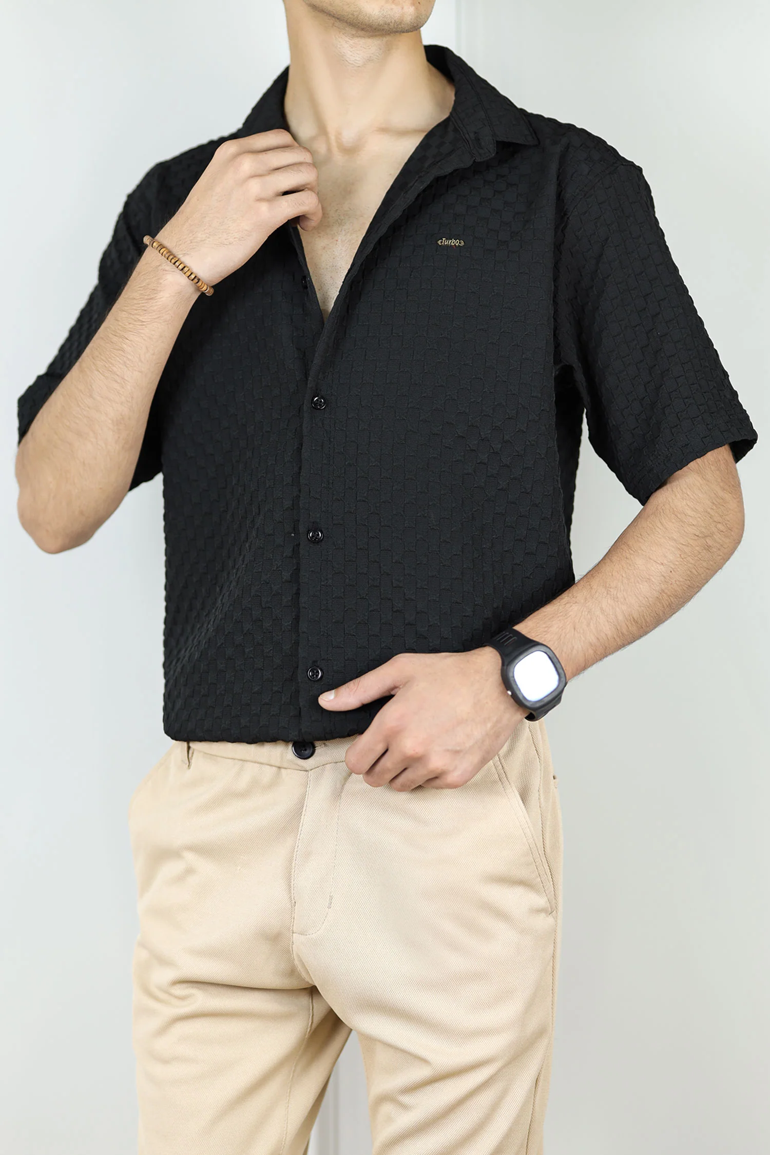 Turbo Popcorn Cuba Waffle Casual Shirt - Image 11