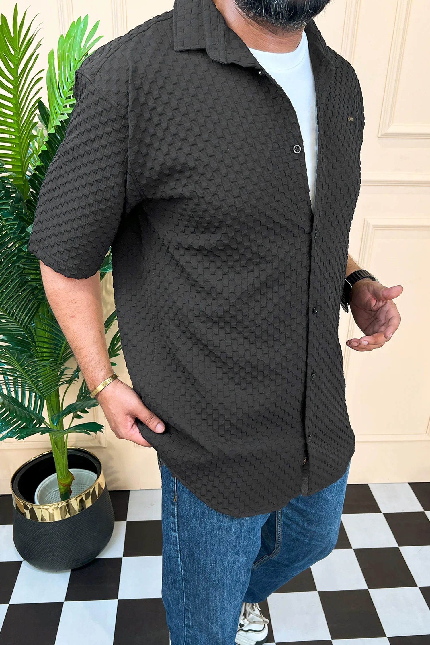 Turbo Popcorn Cuba Waffle Casual Shirt - Image 19