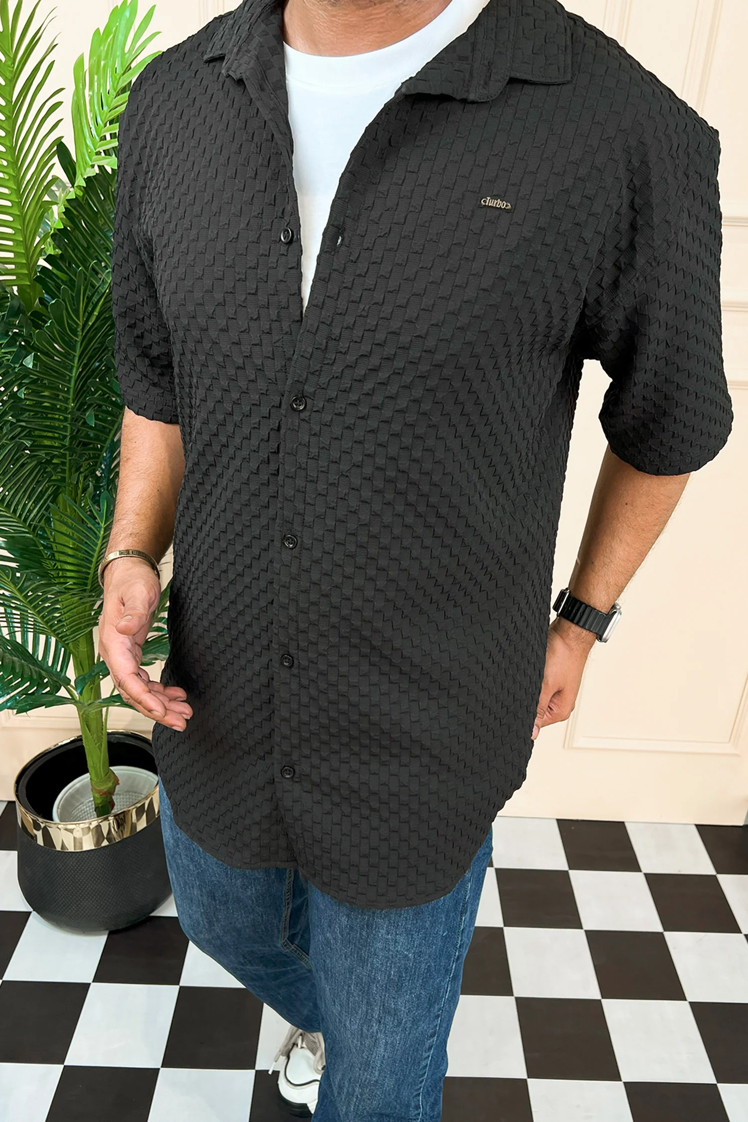 Turbo Popcorn Cuba Waffle Casual Shirt - Image 20